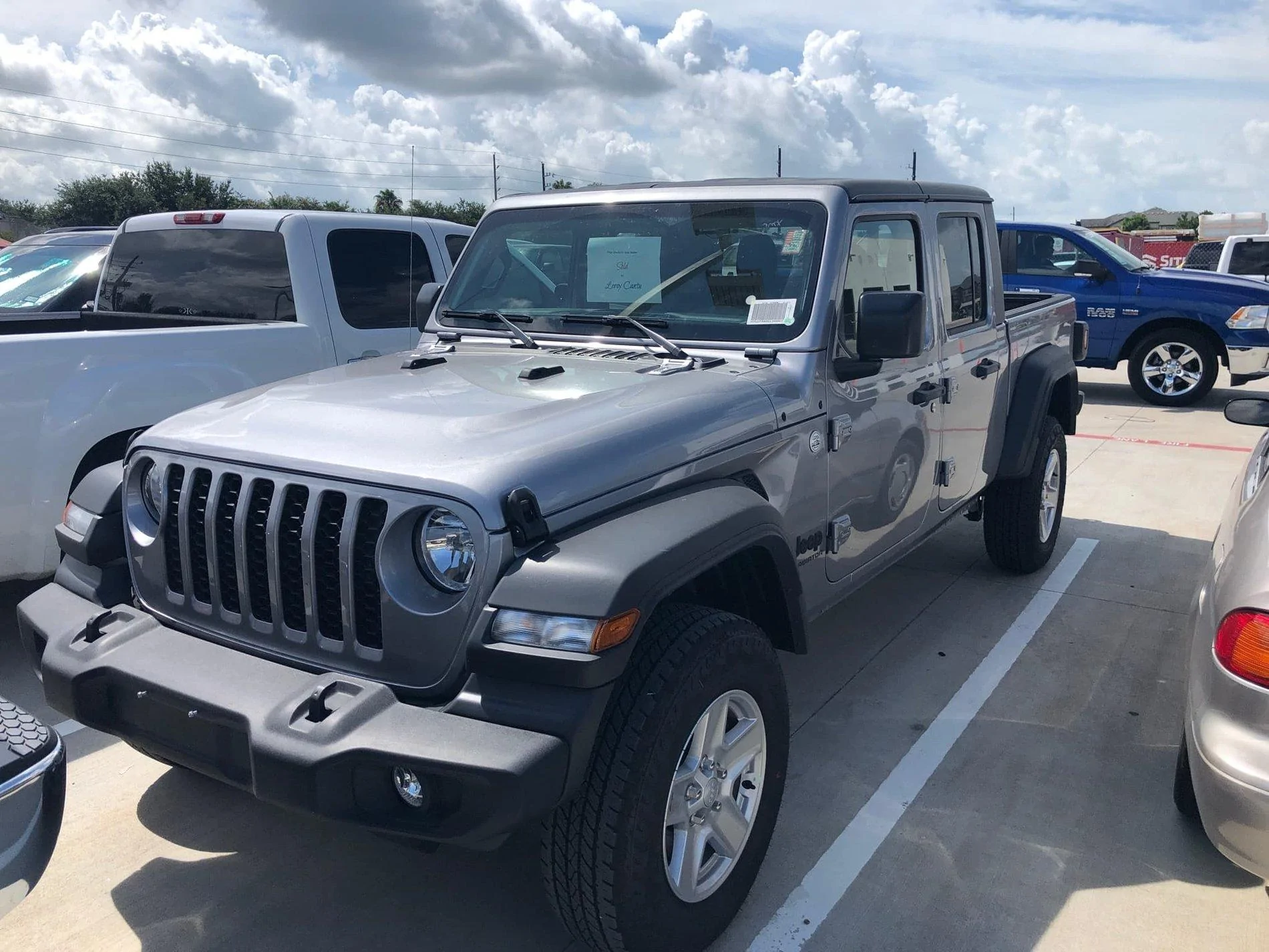 Jeep Gladiator Almost there....Billet Silver Edition.... 66859750_324711718438638_3200349912306810880_n