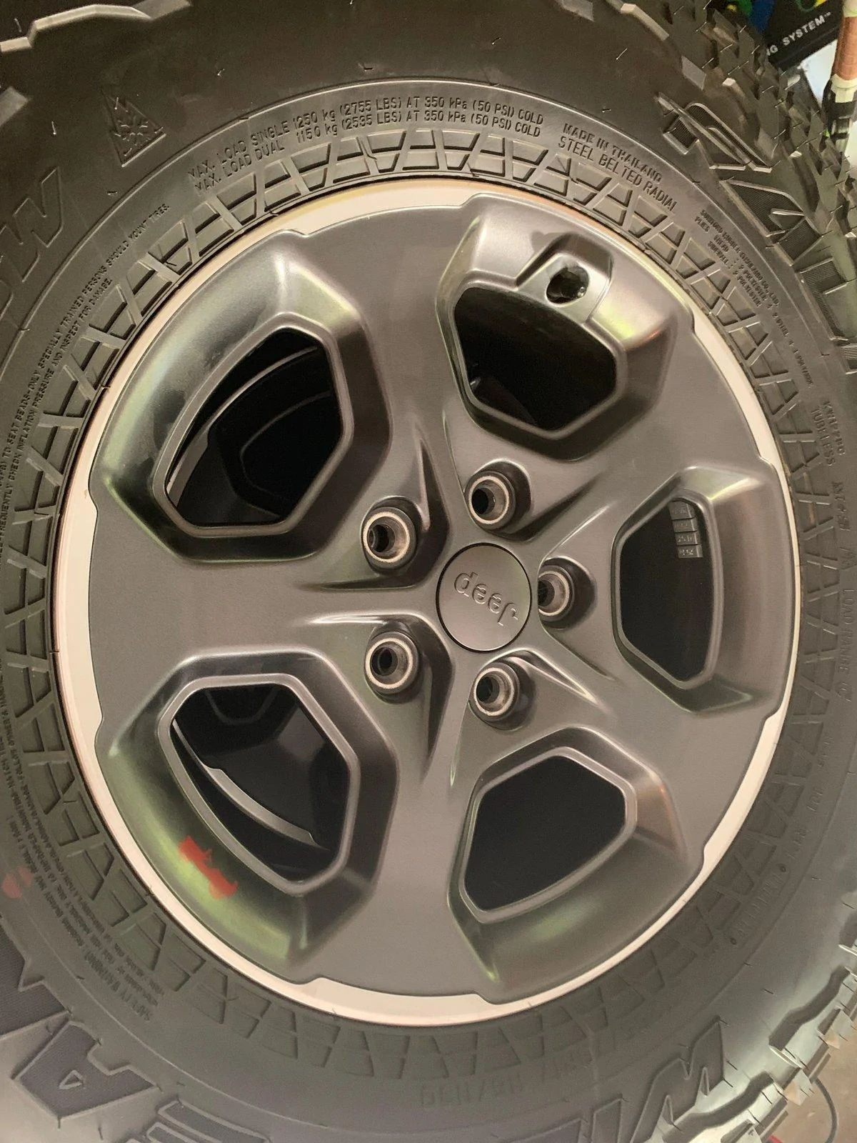 Jeep Gladiator Gladiator Rubicon Tires/Wheels for sale $1000 IMG_0660