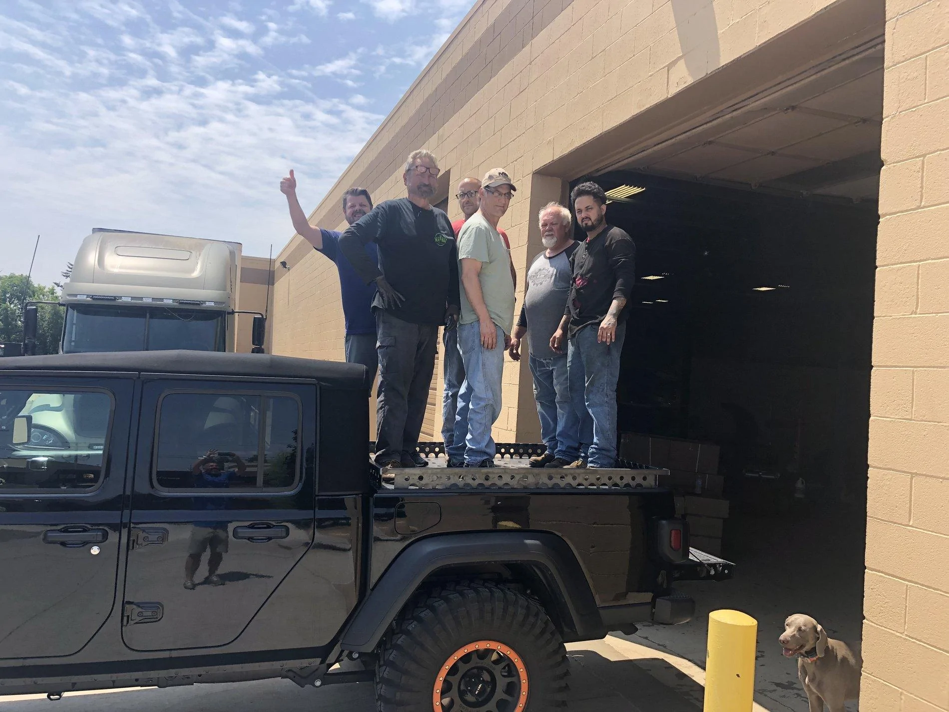 Jeep Gladiator JT Gladiator Upper Decker Hinged Cargo Basket Now Available! IMG_9566