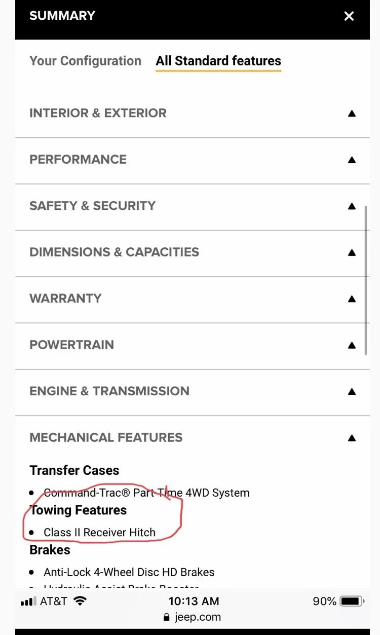 Jeep Gladiator Class II receiver hitch 4848AA85-FF70-43EA-B93F-45B69084A340