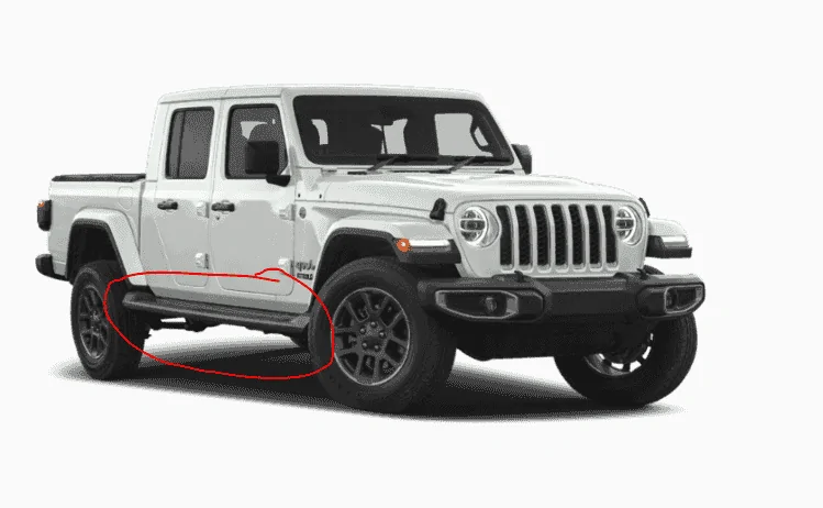 Jeep Gladiator Looking for Running Boards jtr