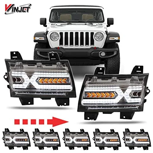 Jeep Gladiator LED DRL’s for Non- Max Tow Sport 51NeoU1-HpL._AC_SY1000_