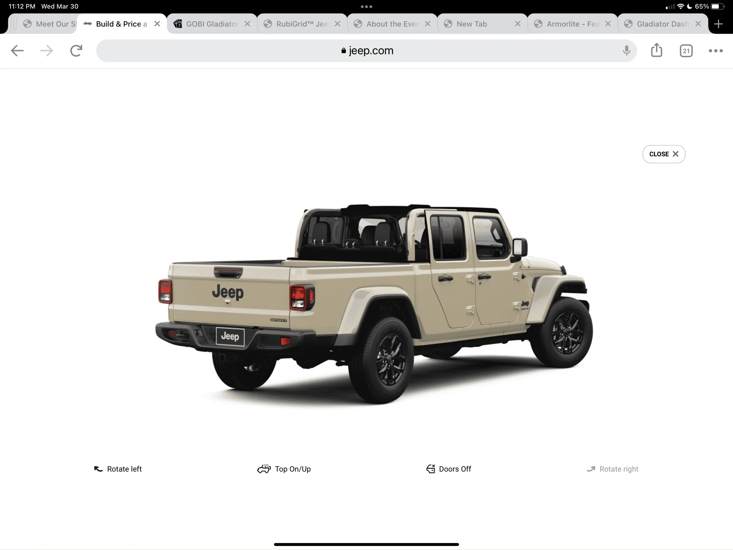Jeep Gladiator GOBI Gladiator JT Club A5E11ABF-C98A-47D4-BCC7-936859178E10