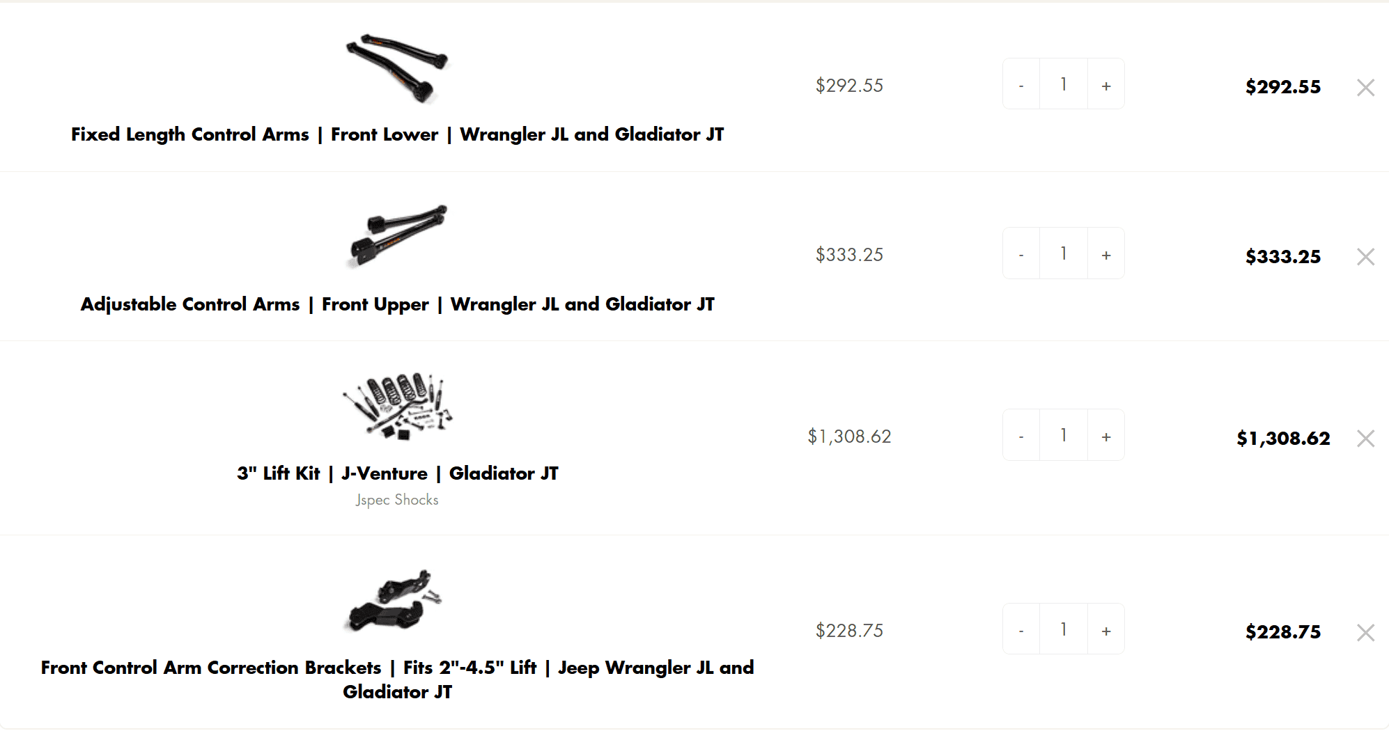 Jeep Gladiator guys with 2.5" and 3.5" lifts 1648750562349
