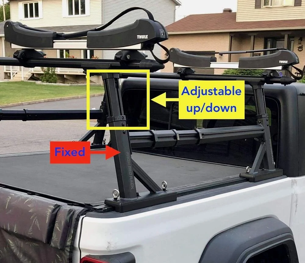 Jeep Gladiator BAK x4 Revolver rolling tonneau Install and review FRDM Rack Adjustability