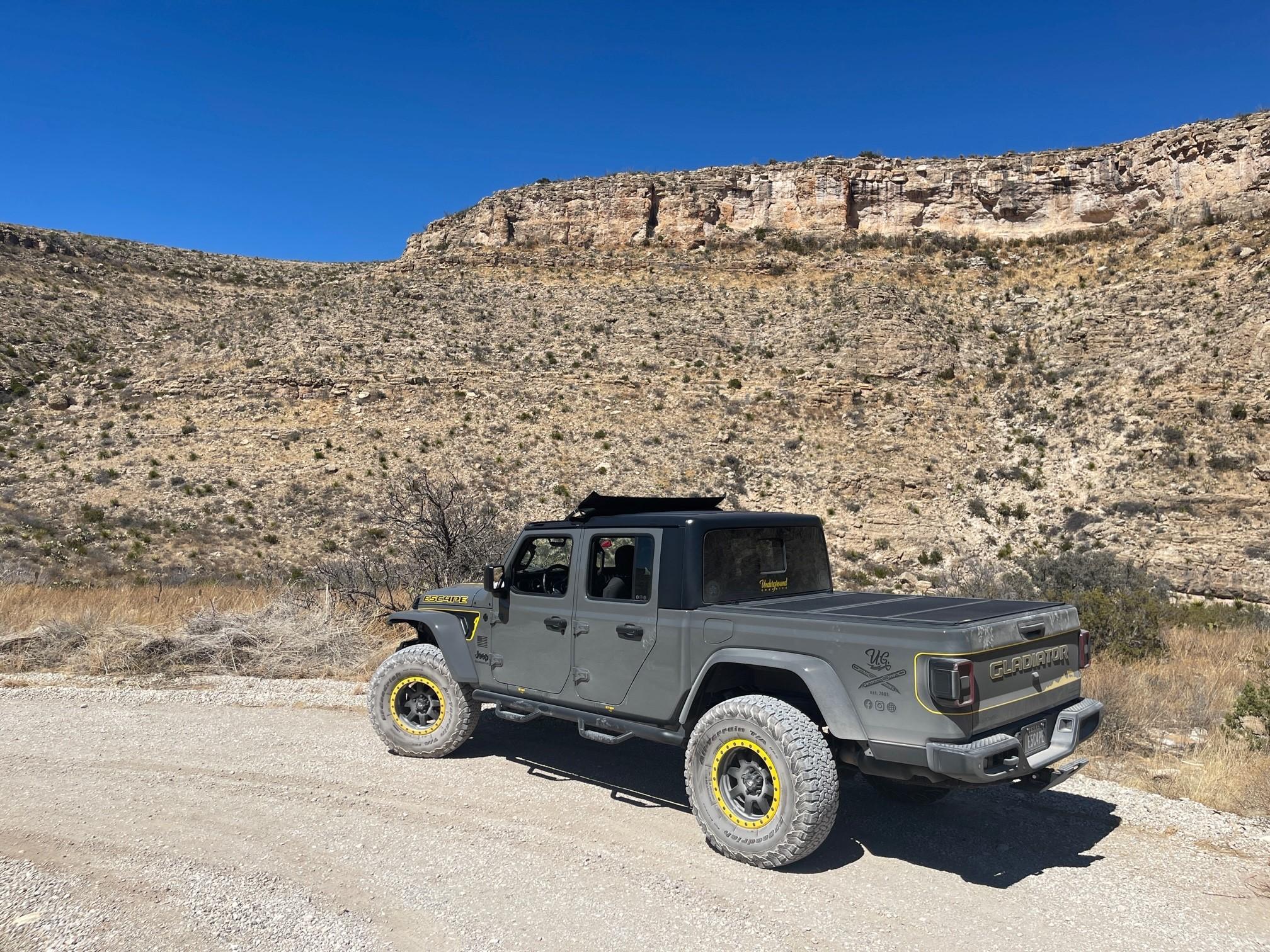 Jeep Gladiator New Katzkin interior and a few pics from Santa Fe vacay [Underground Graphics Gladiator] Sante Fe 01