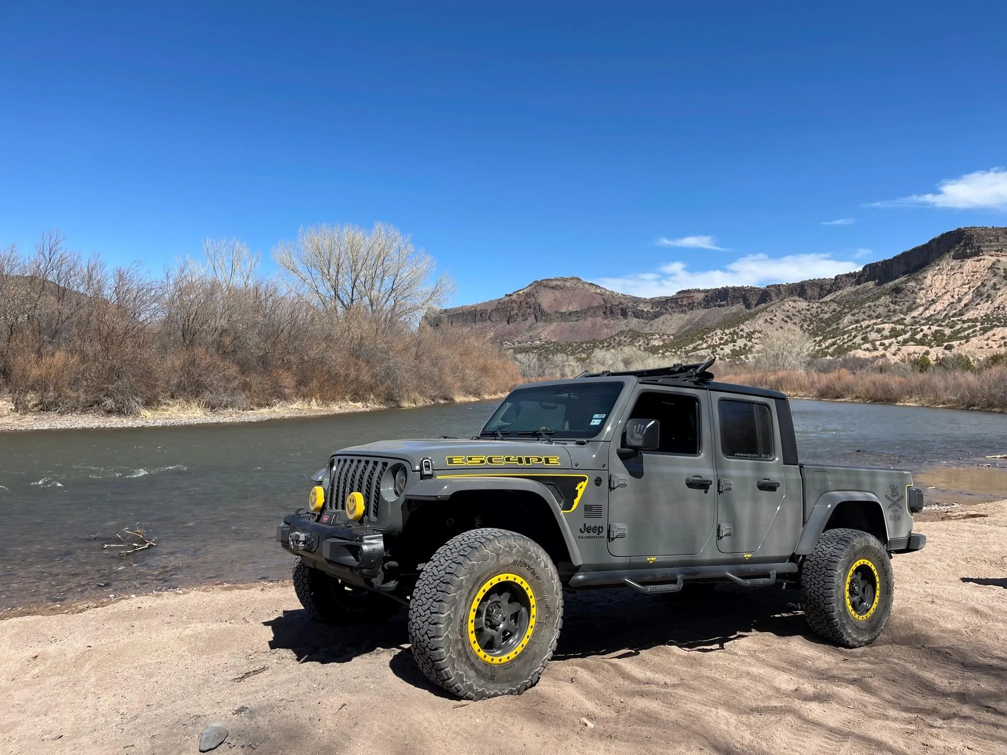 Jeep Gladiator New Katzkin interior and a few pics from Santa Fe vacay [Underground Graphics Gladiator] Sante Fe 03