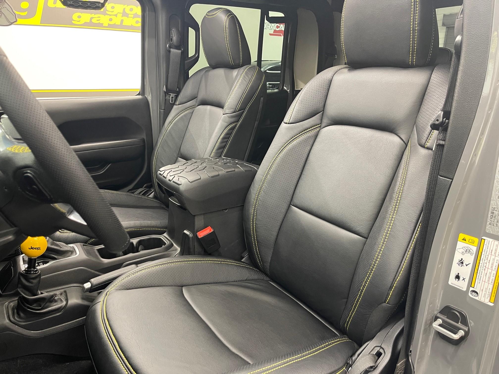 Jeep Gladiator New Katzkin interior and a few pics from Santa Fe vacay [Underground Graphics Gladiator] Katzkin 03