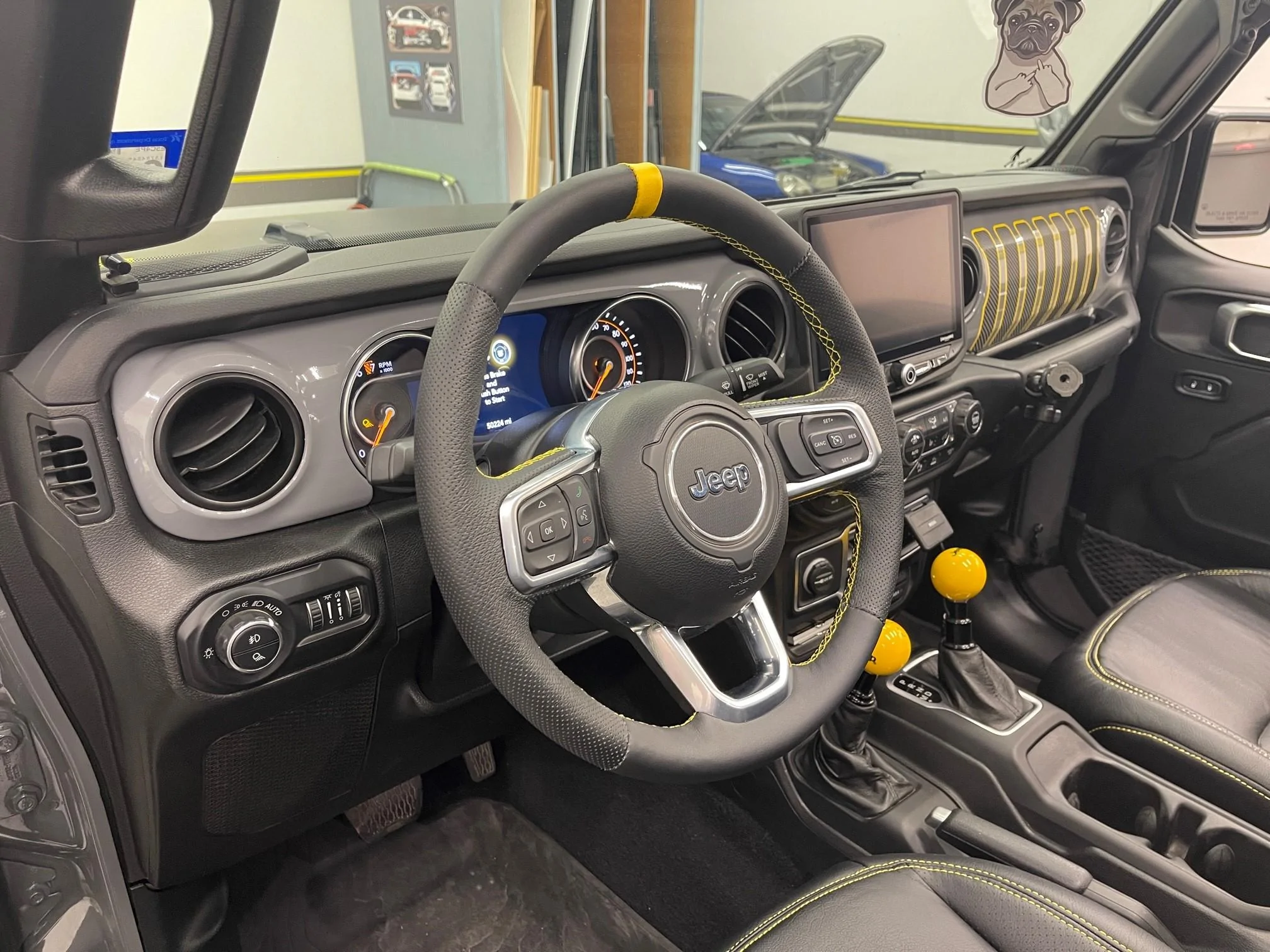 Jeep Gladiator New Katzkin interior and a few pics from Santa Fe vacay [Underground Graphics Gladiator] Katzkin 02