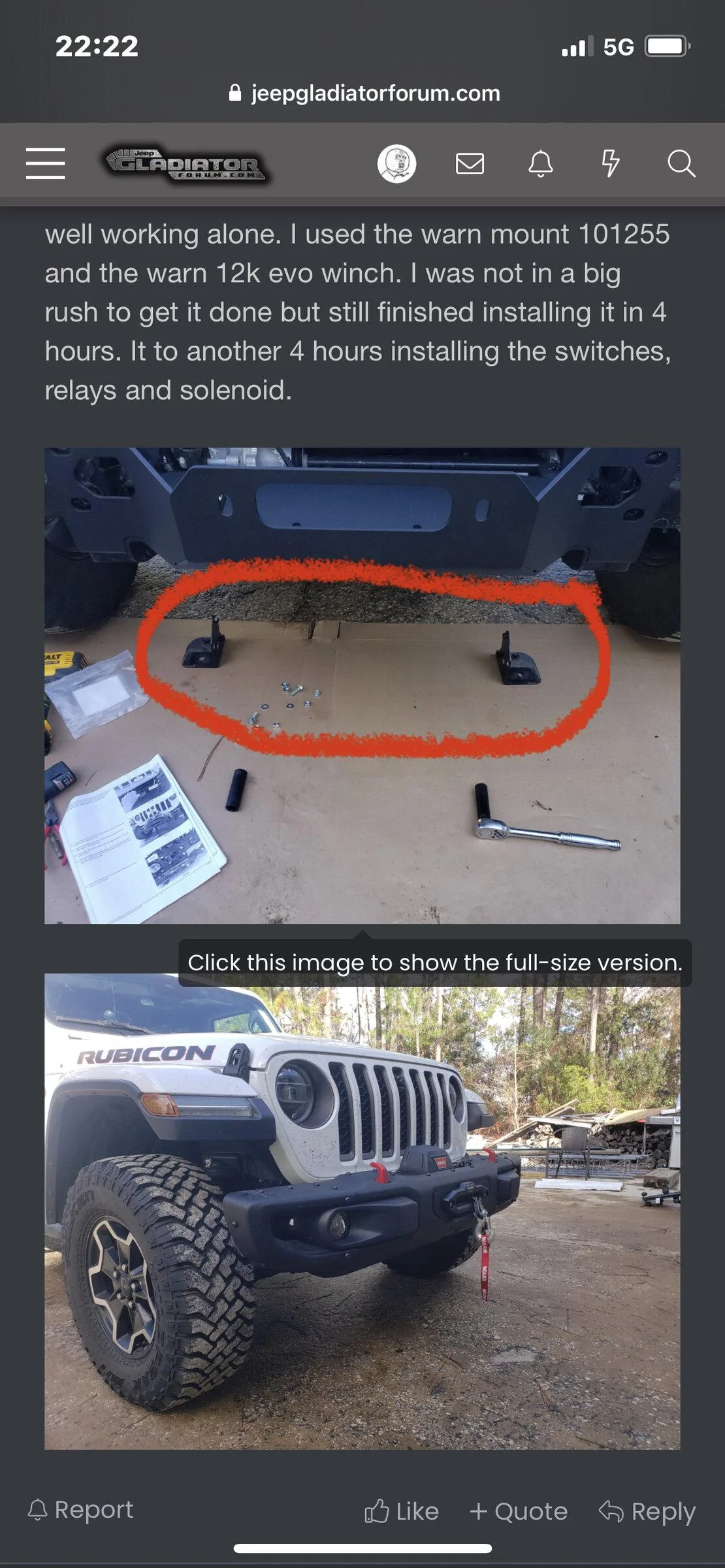 Jeep Gladiator Bumper and winch C8CE29E8-6762-44AE-BAB6-5EF19A49E27A