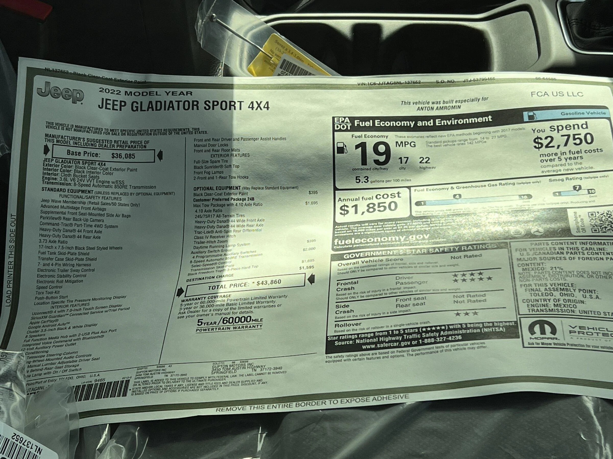 Jeep Gladiator Gupton Motors up to 8% below invoice 841761E8-676F-46AD-8056-7051A7F6FF9E