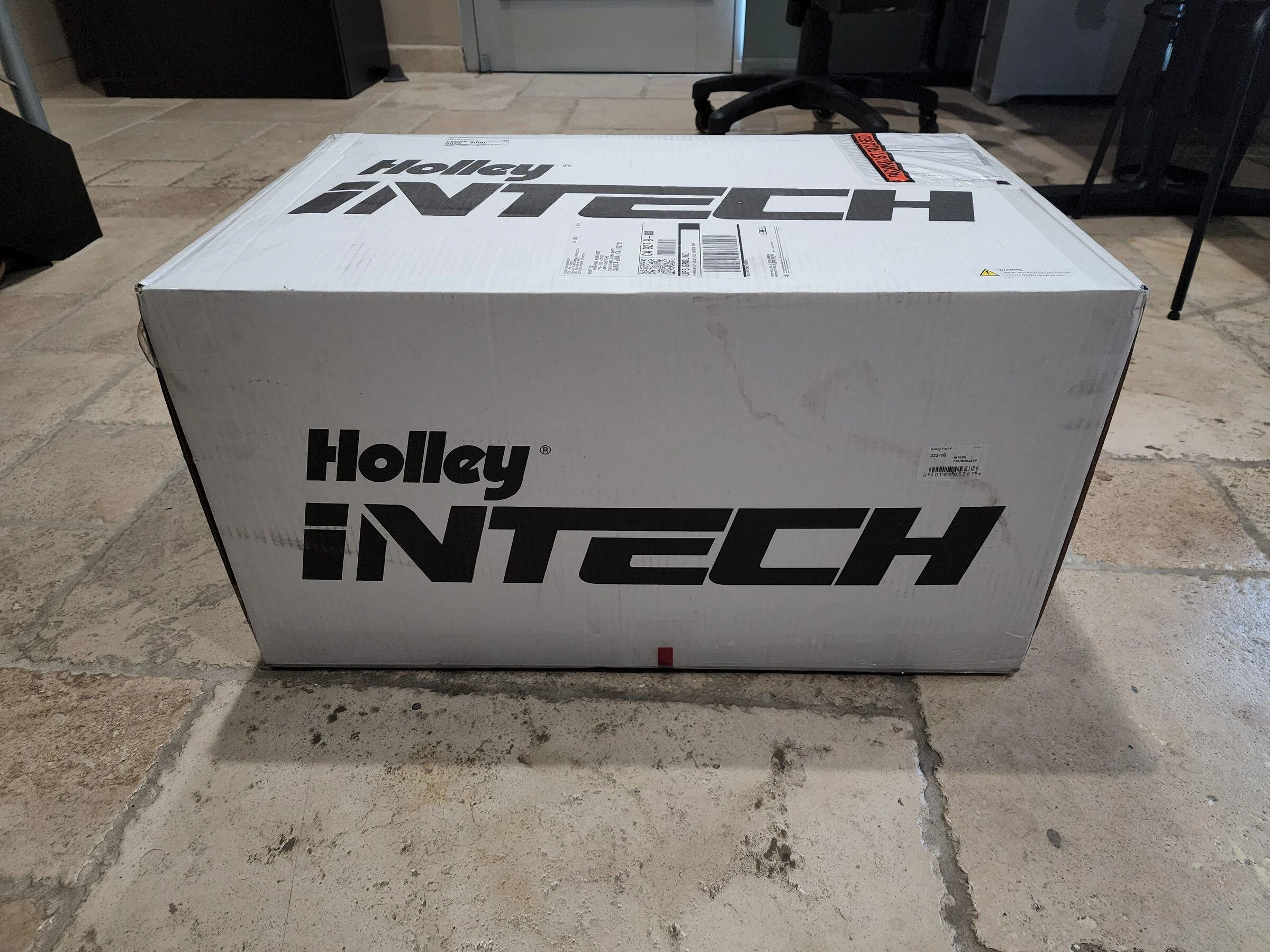Jeep Gladiator Holley Intech Intake for Gladiator JT 20220401_092543
