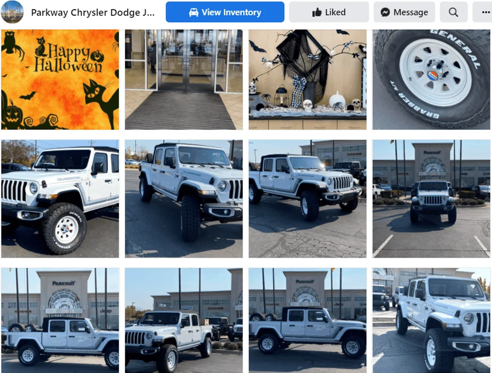 Jeep Gladiator Dealership advertising on your Jeep. 1648859868877