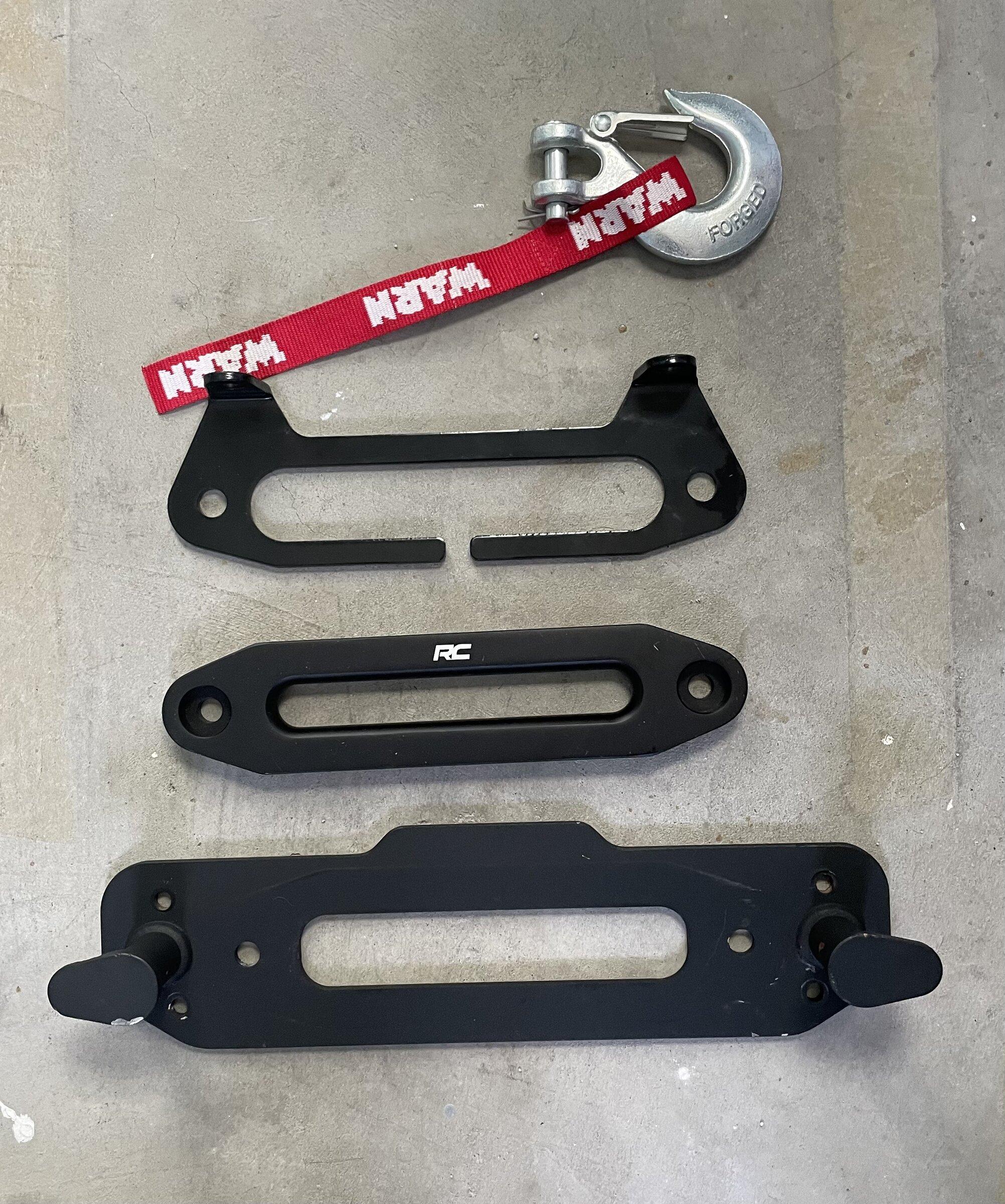 Jeep Gladiator Various Gladiator parts steel skid plate, Rubicon tow hooks, winch acc. UPDATED Prices 2EB953B8-687E-4DD4-86A0-E5095B9F05C6