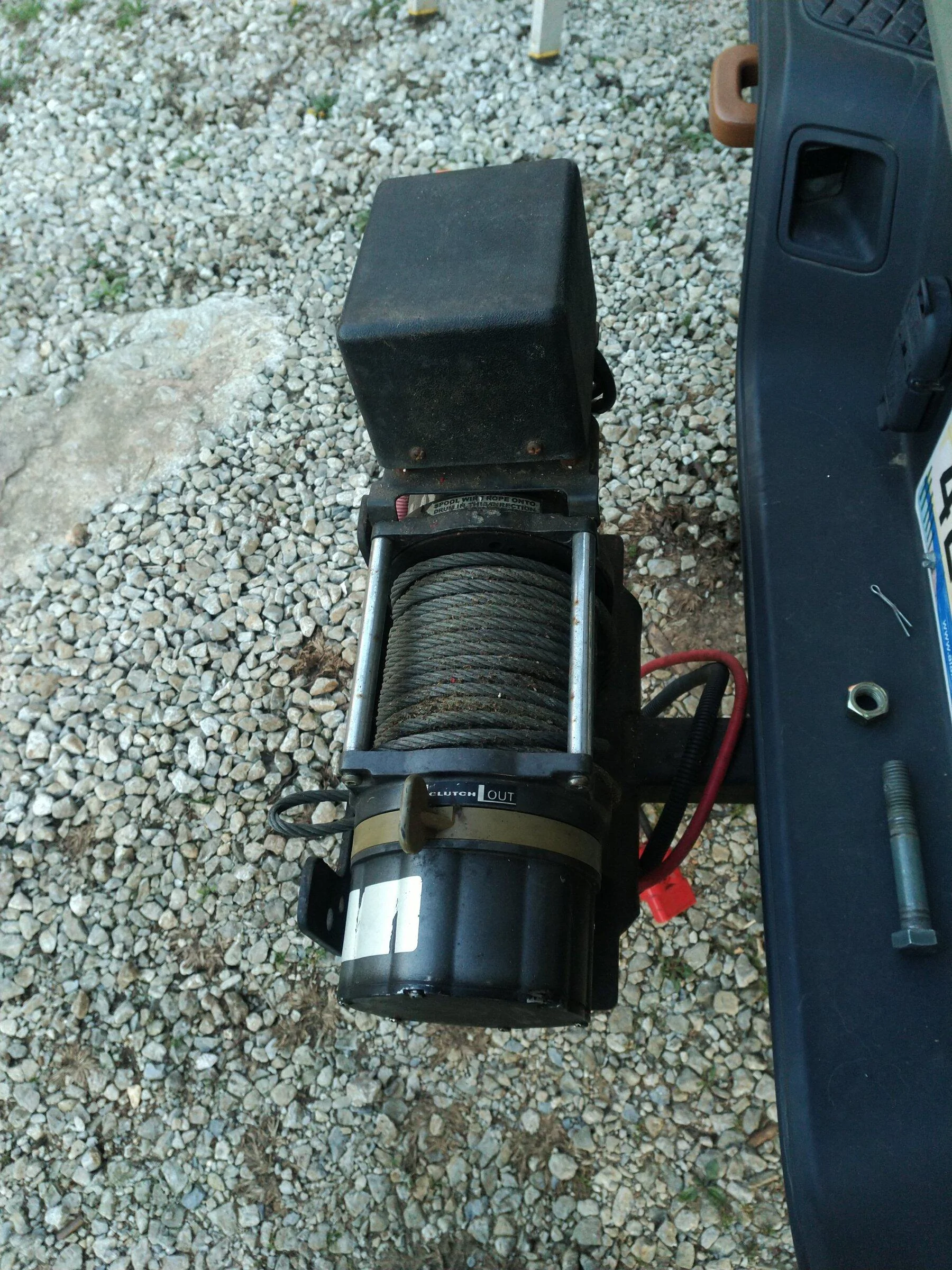 Jeep Gladiator Portable Winch For Rear IMG_20220402_183646