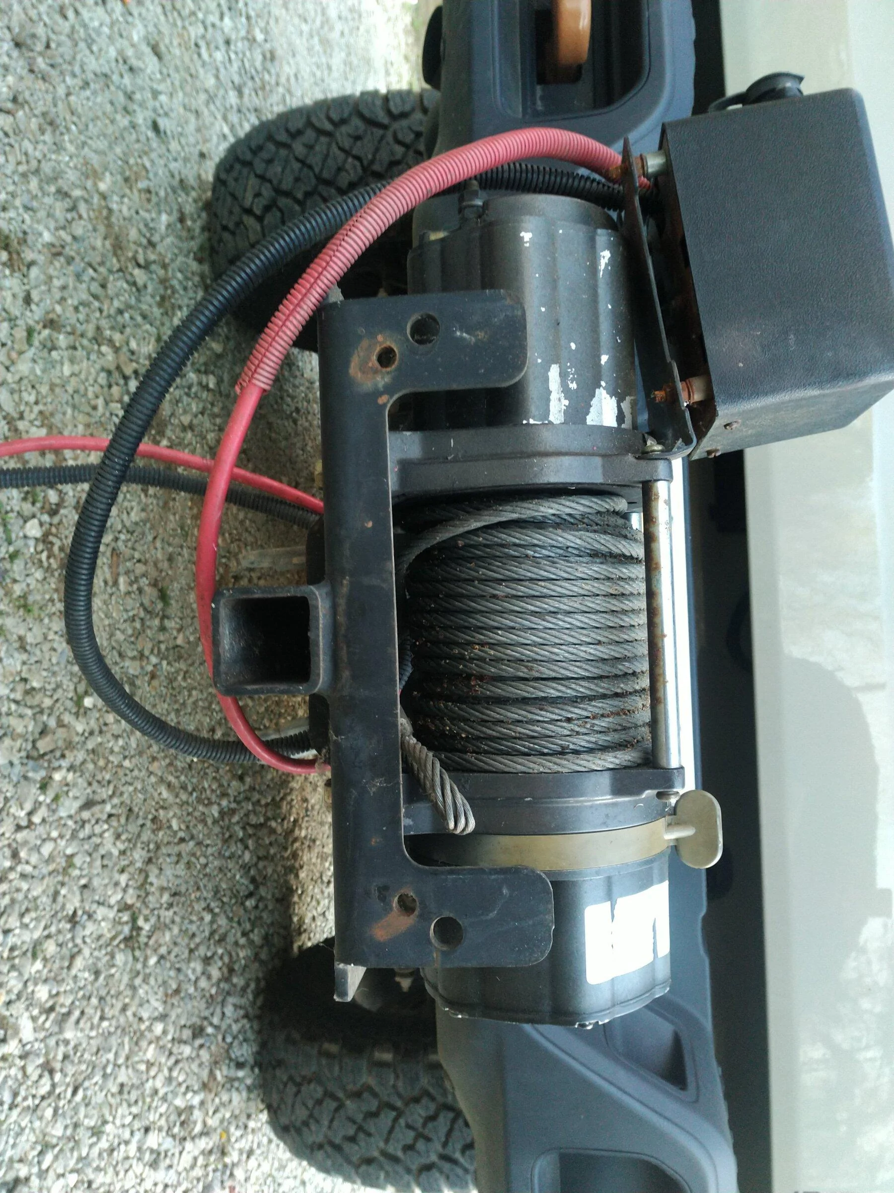 Jeep Gladiator Portable Winch For Rear IMG_20220402_183707