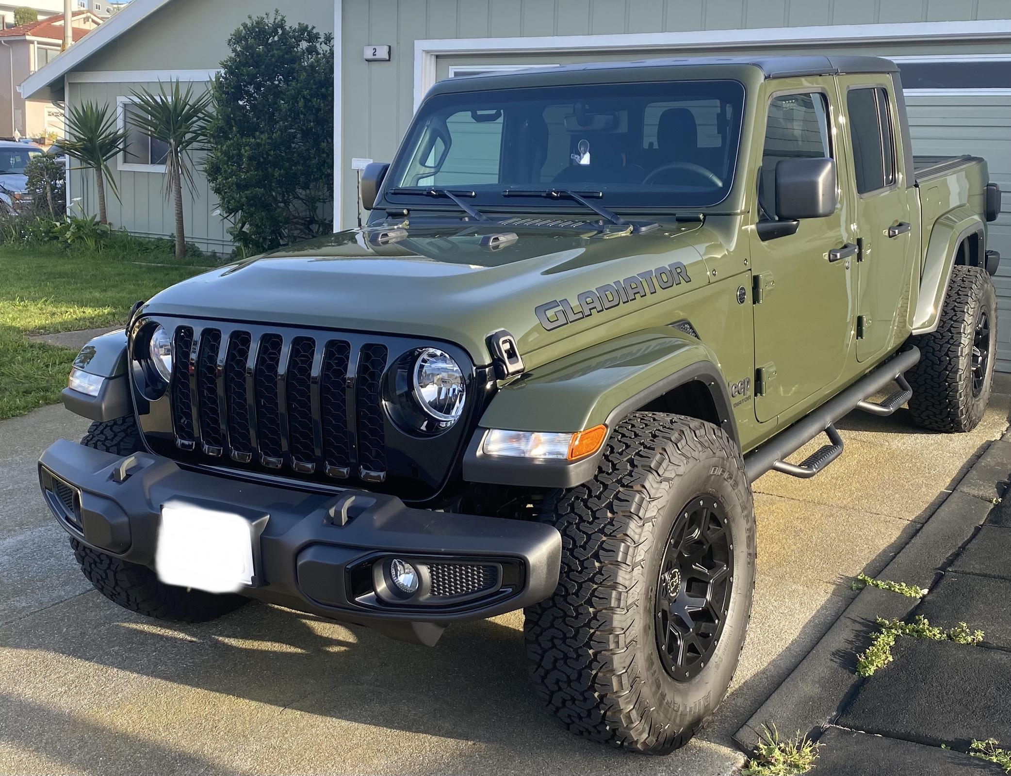 Jeep Gladiator SARGE GREEN Gladiator club C2641ADC-0EE4-4E58-8F1D-7E05BF550C4F
