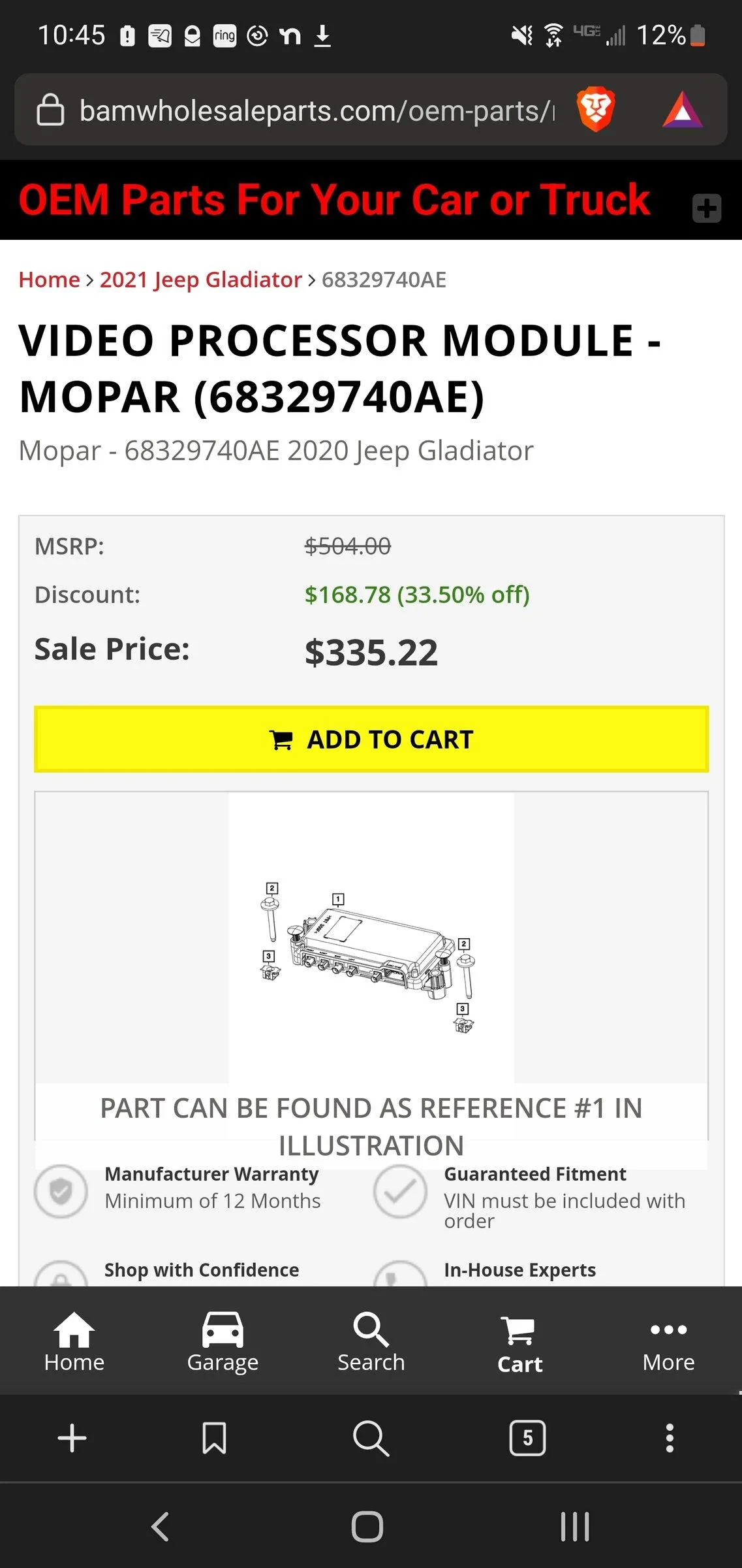 Jeep Gladiator HOW TO: Add Factory Front Trail Camera to Gladiator (DIY Writeup) Screenshot_20220403-224532_Brav