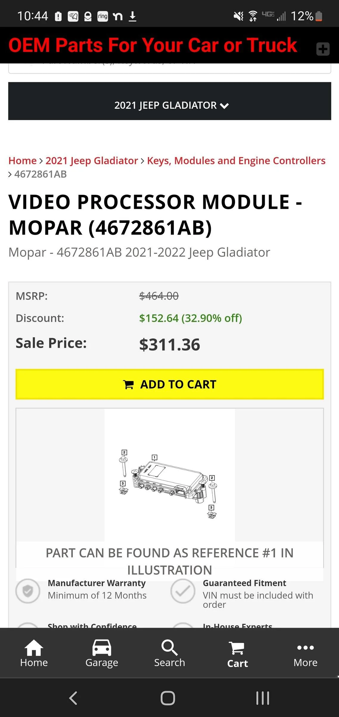 Jeep Gladiator HOW TO: Add Factory Front Trail Camera to Gladiator (DIY Writeup) Screenshot_20220403-224401_Brav