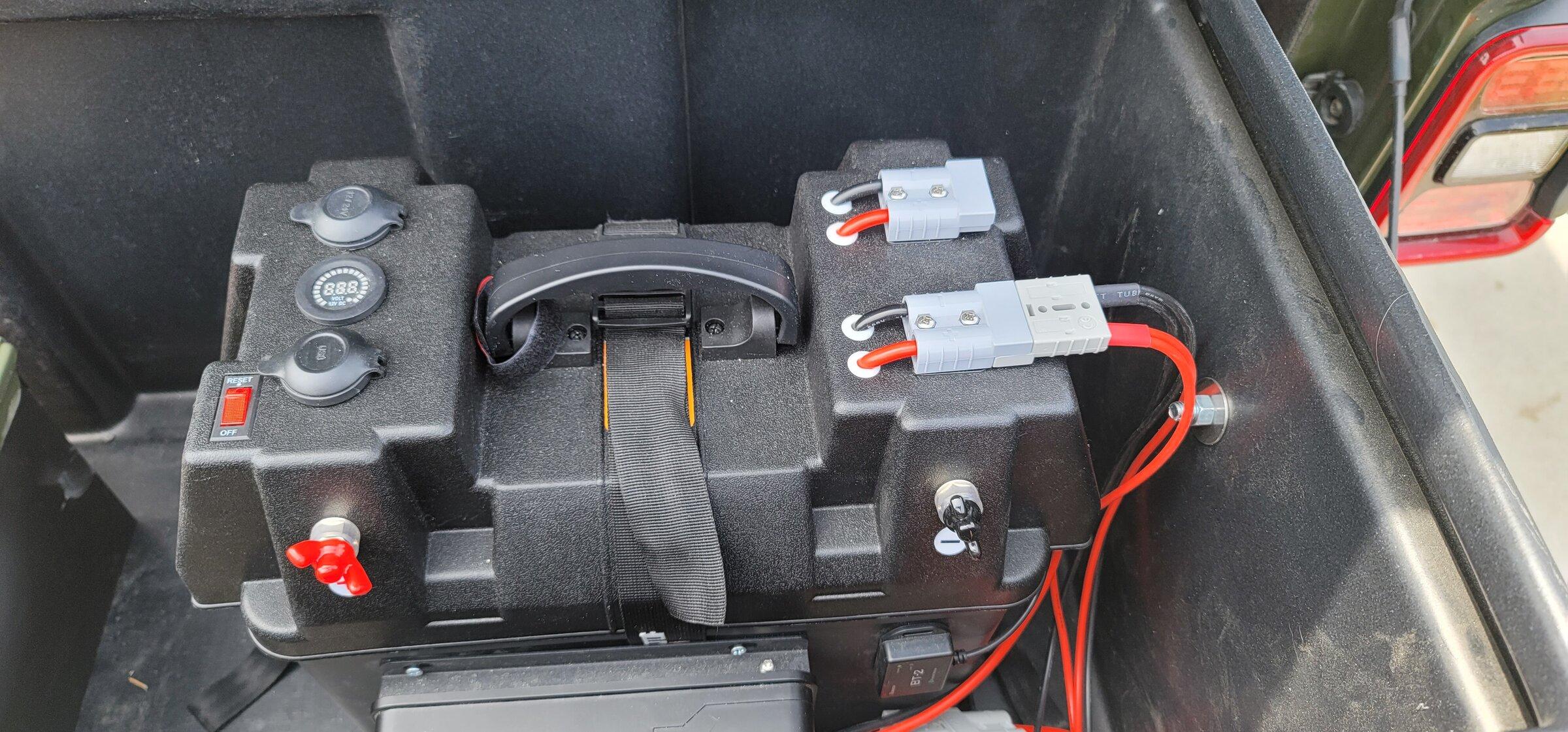 Jeep Gladiator Wiring for new fridge 20220403_133358