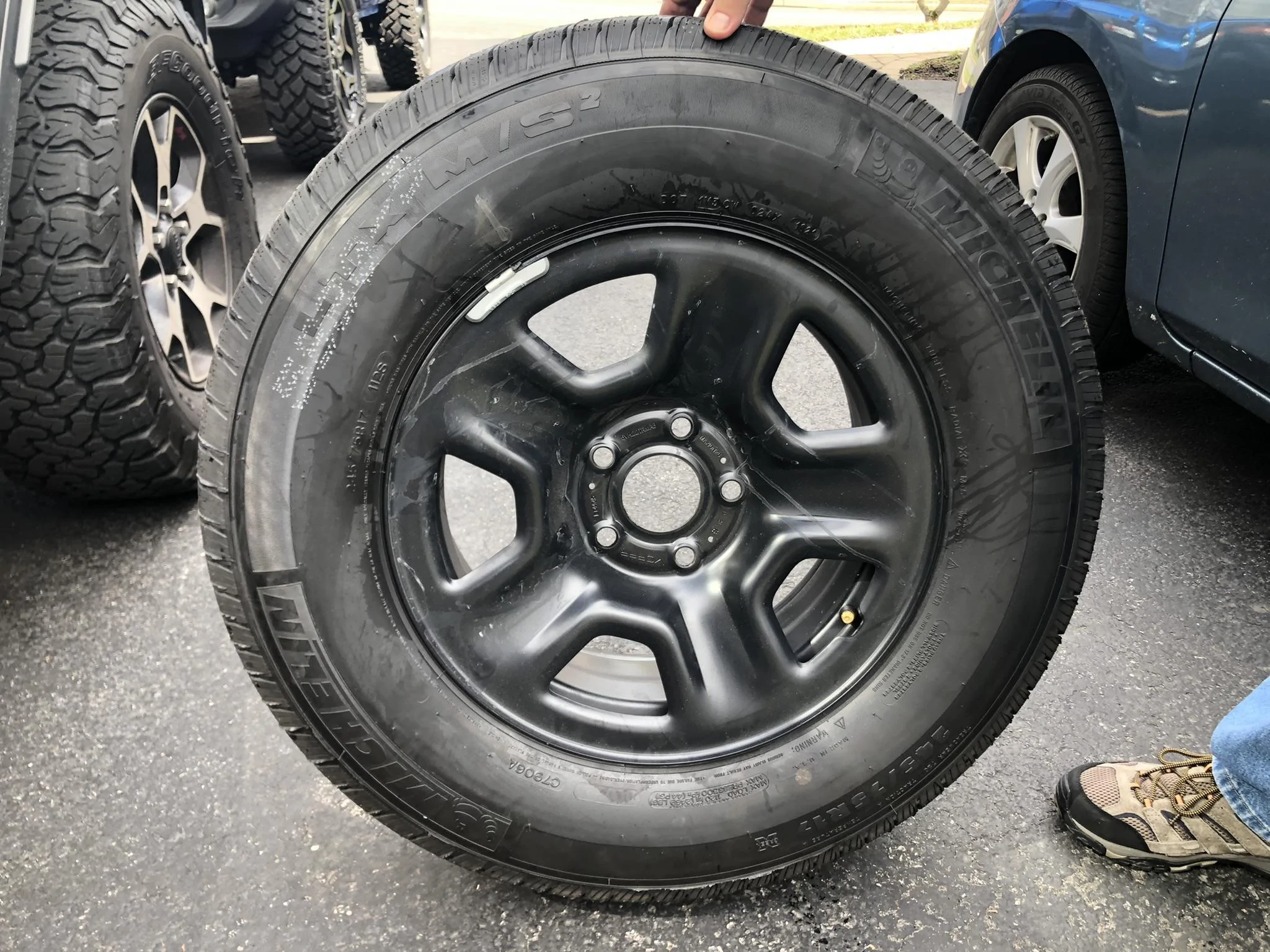 Jeep Gladiator JL base Stock wheels and tires $550 ( scroll down for updated pics ) BB0462D2-A768-4052-9FC0-EDB9013A2B15