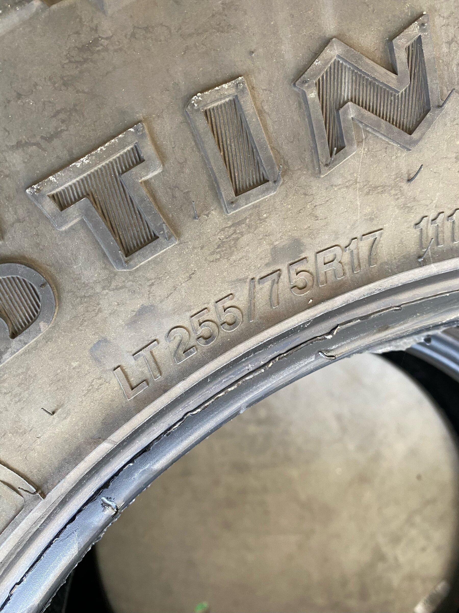 Jeep Gladiator Five 255/75R17 Firestone Destination M/T2 E1F3CD4A-D456-4AE4-8F05-82AD3298797B