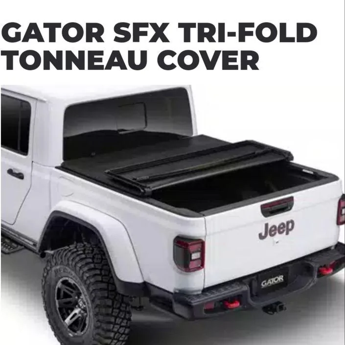 Jeep Gladiator Gator Cover - Tri-fold Tonneau cover - $120. 20220405_083056