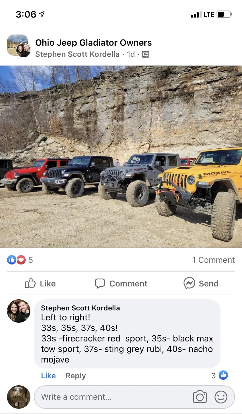 Jeep Gladiator How hard have you pushed your stock Gladiator? 066E1B7B-8F20-47EF-97A0-C17F0E7FA3CB