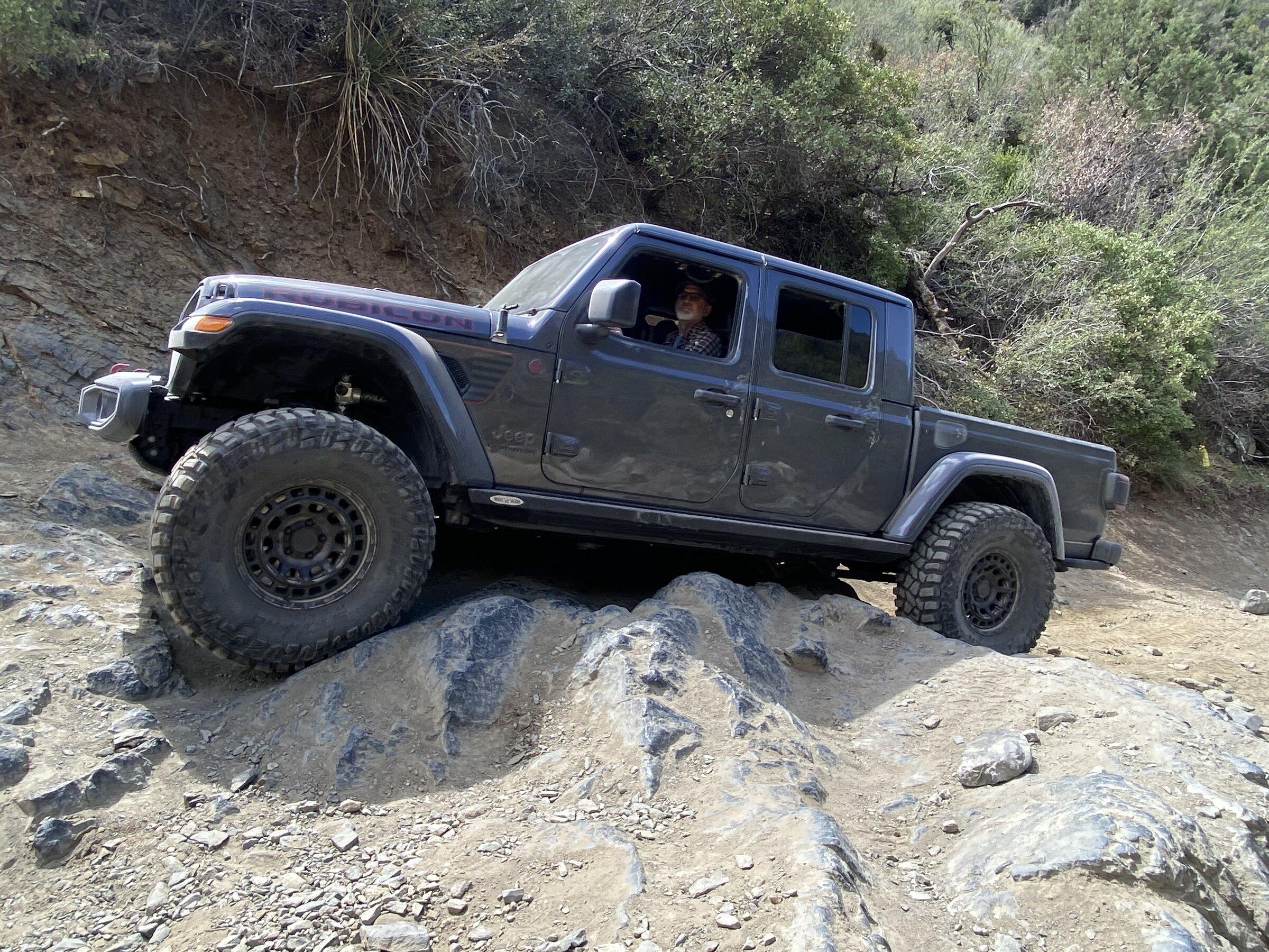 Jeep Gladiator How hard have you pushed your stock Gladiator? DB2BEA7A-3537-42EF-8B8C-0C9A93774804