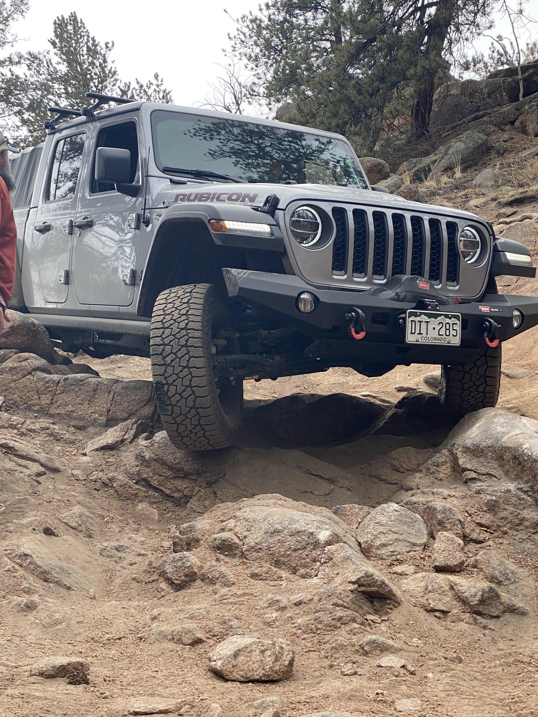 Jeep Gladiator How hard have you pushed your stock Gladiator? 8C10D015-2A2E-4A7D-BC91-E6DFDC38B91D