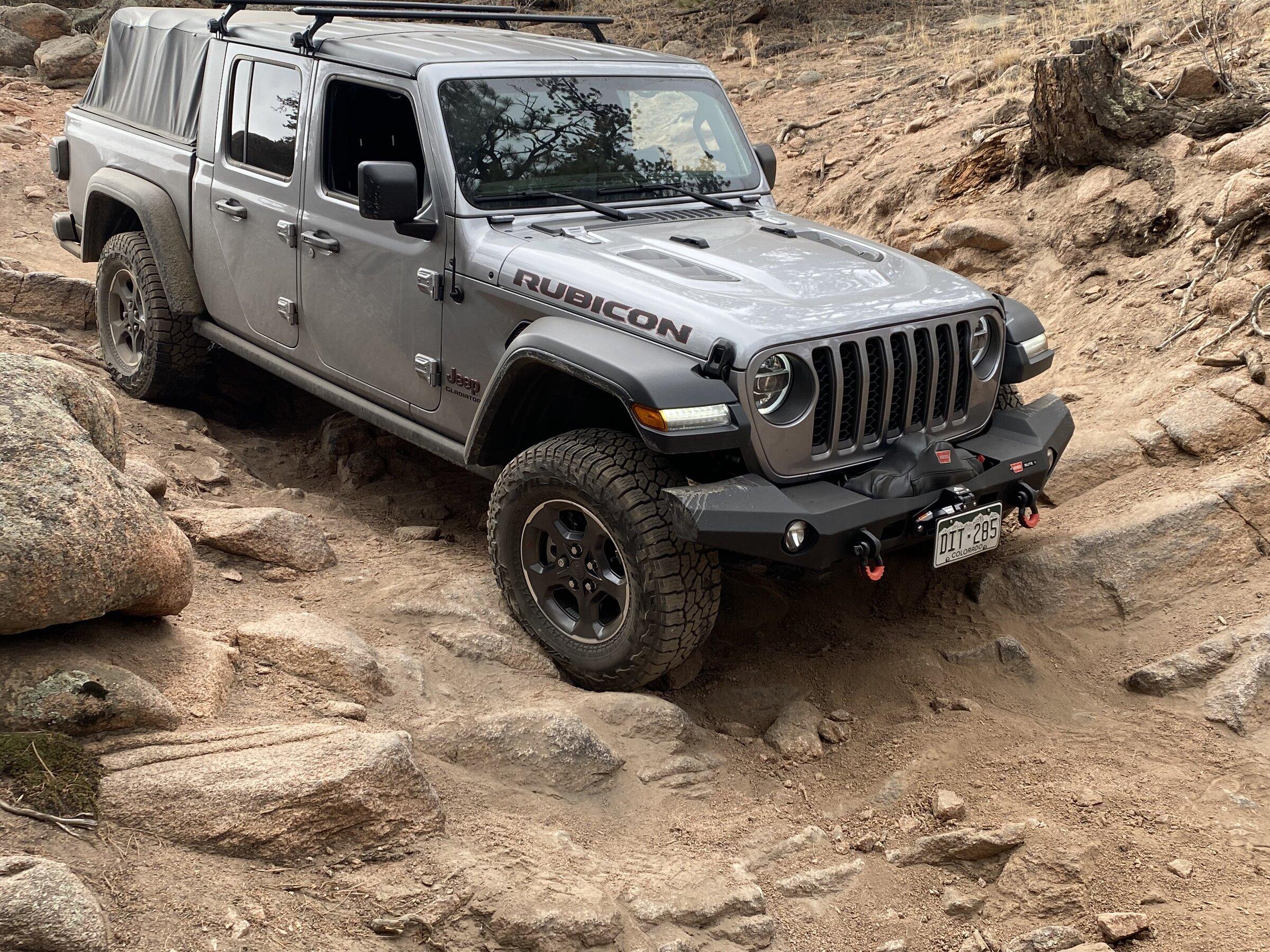 Jeep Gladiator How hard have you pushed your stock Gladiator? F8E214DB-3B57-4951-95EE-5E8E53B4F71E