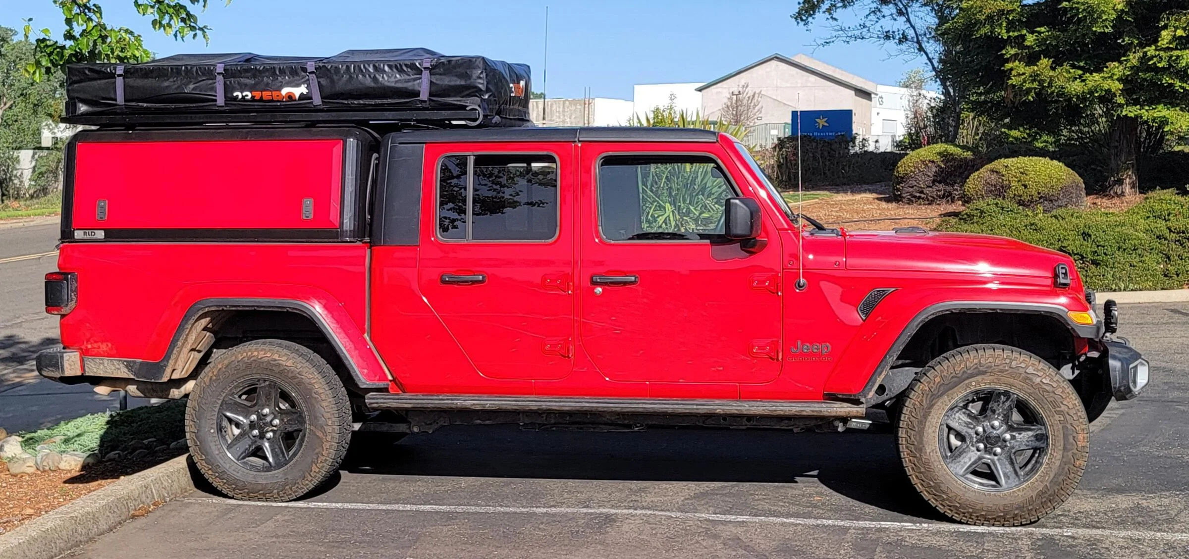 Jeep Gladiator Here is what I did about my diesel bottoming out. 20220406_092528