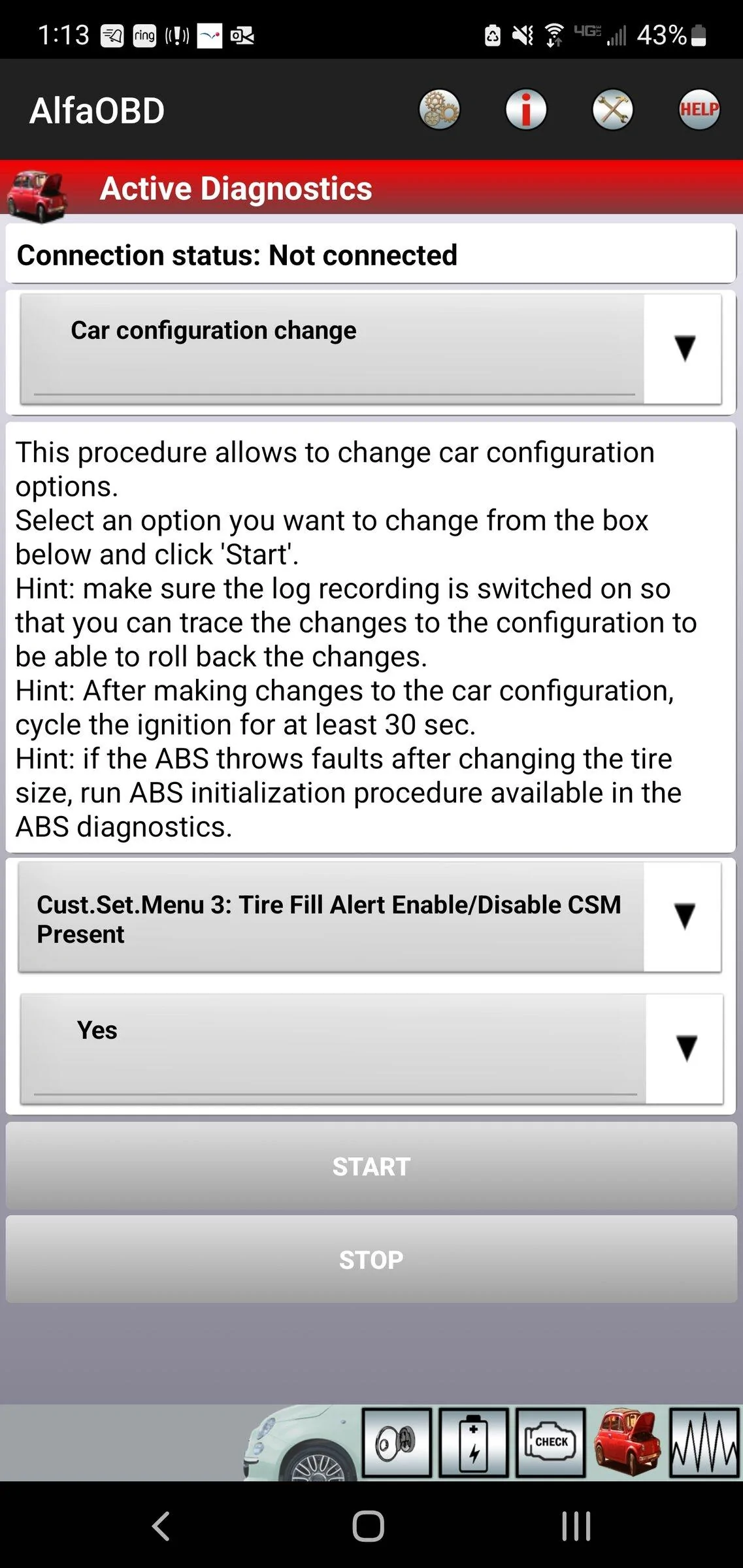 Jeep Gladiator Tire Fill Alert added for a Sept 21' build date Screenshot_20220406-131351_AlfaOBD