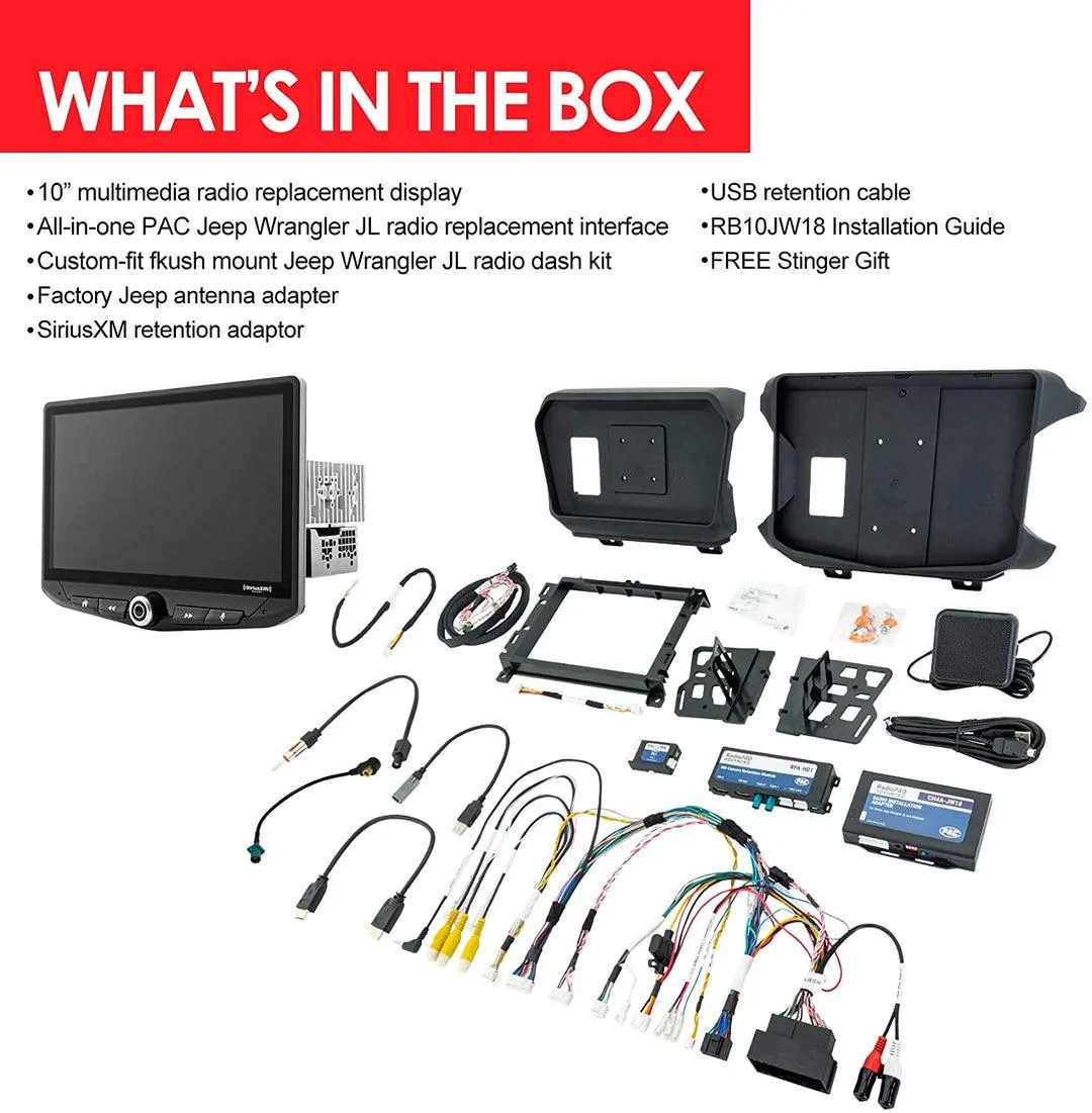 Jeep Gladiator Stinger Off-Road HEIGH10 Digital Multimedia Infotainment 71IeMf_mr8L._AC_SL1500_1080x