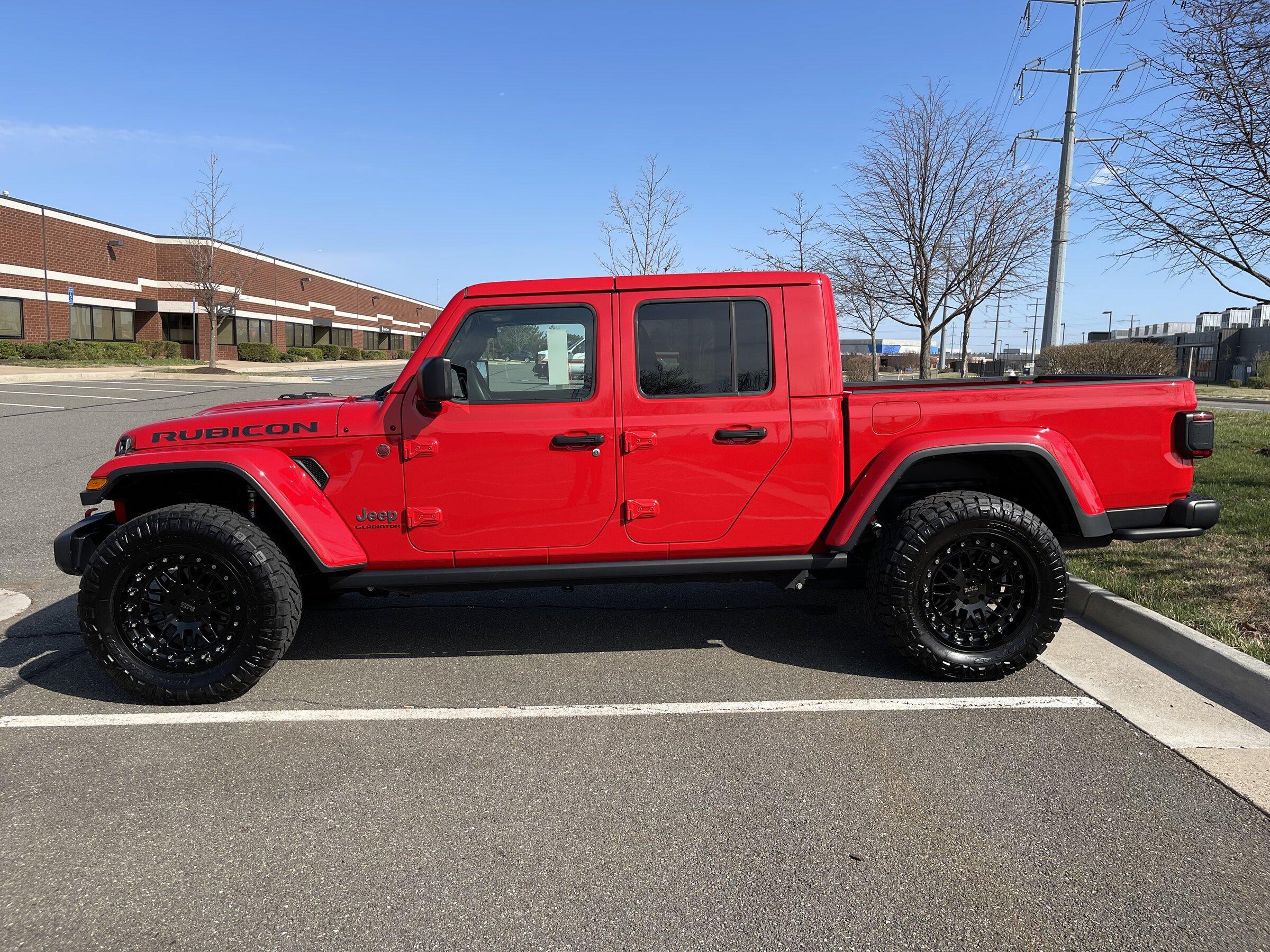 Jeep Gladiator (4) Black Rhino Fury 20x11.5 with Nitto 35x12.5 Ridge Grapplers - $2500 IMG_3566