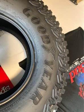 Jeep Gladiator 4 - New 315/70/17 Goodyear Territory M/T Load Range C $800 277424639_5325276610890717_2696796340126799349_n