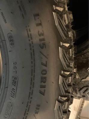 Jeep Gladiator 4 - New 315/70/17 Goodyear Territory M/T Load Range C $800 277360138_5074127132645304_9017758807135773377_n