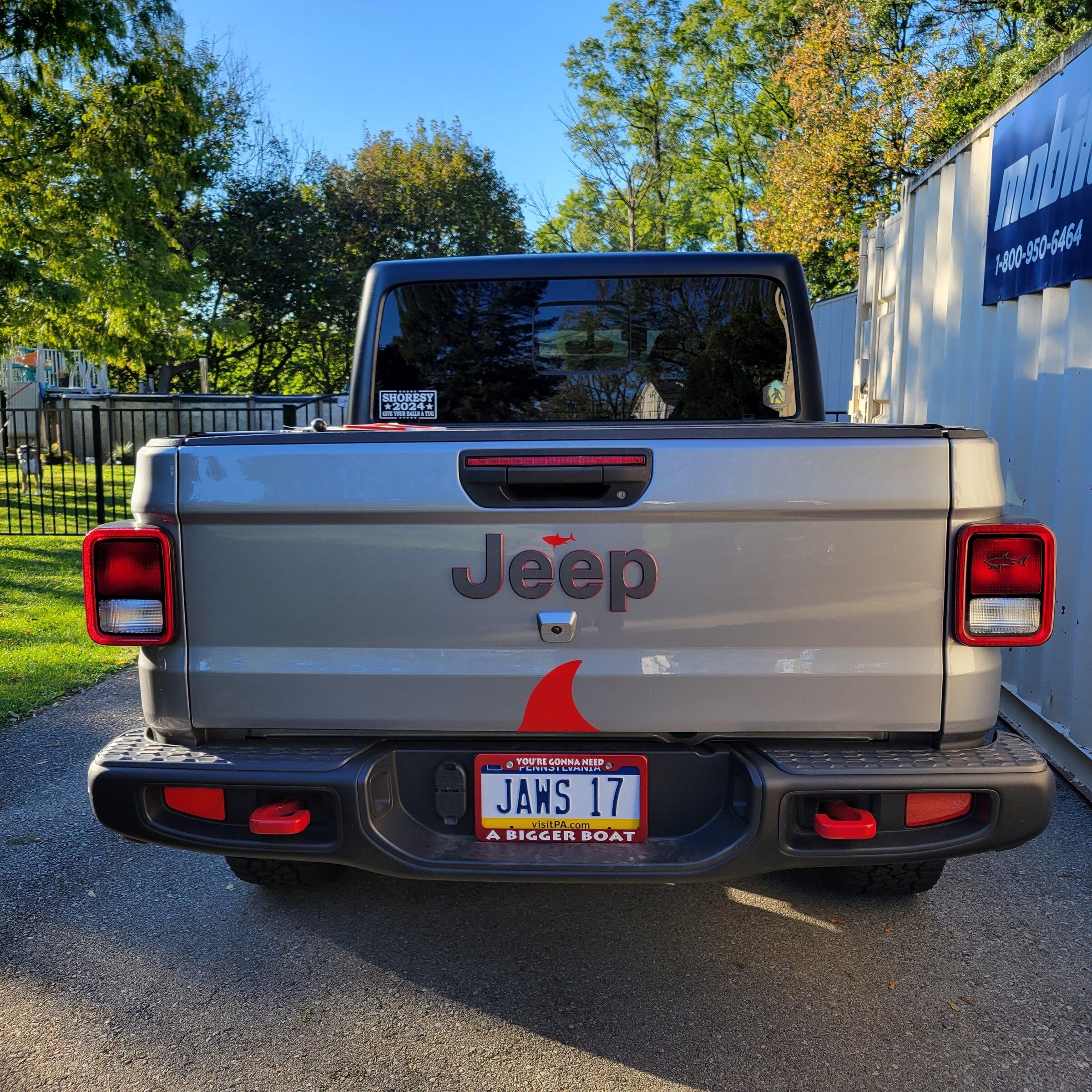 Jeep Gladiator Let's See Your Personalized Plates 20211019_163300