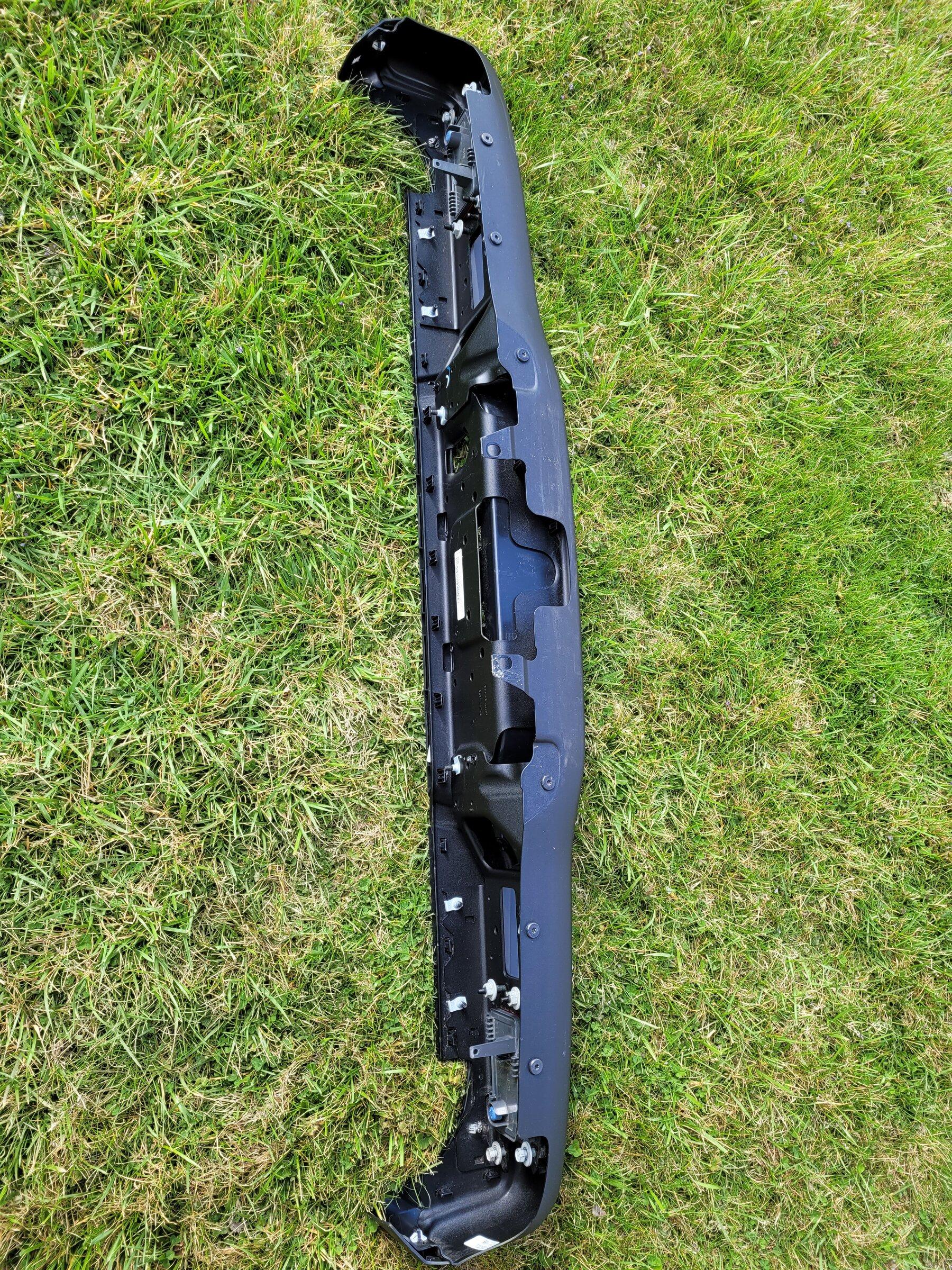 Jeep Gladiator Rubicon steel rear bumper 20220407_163730
