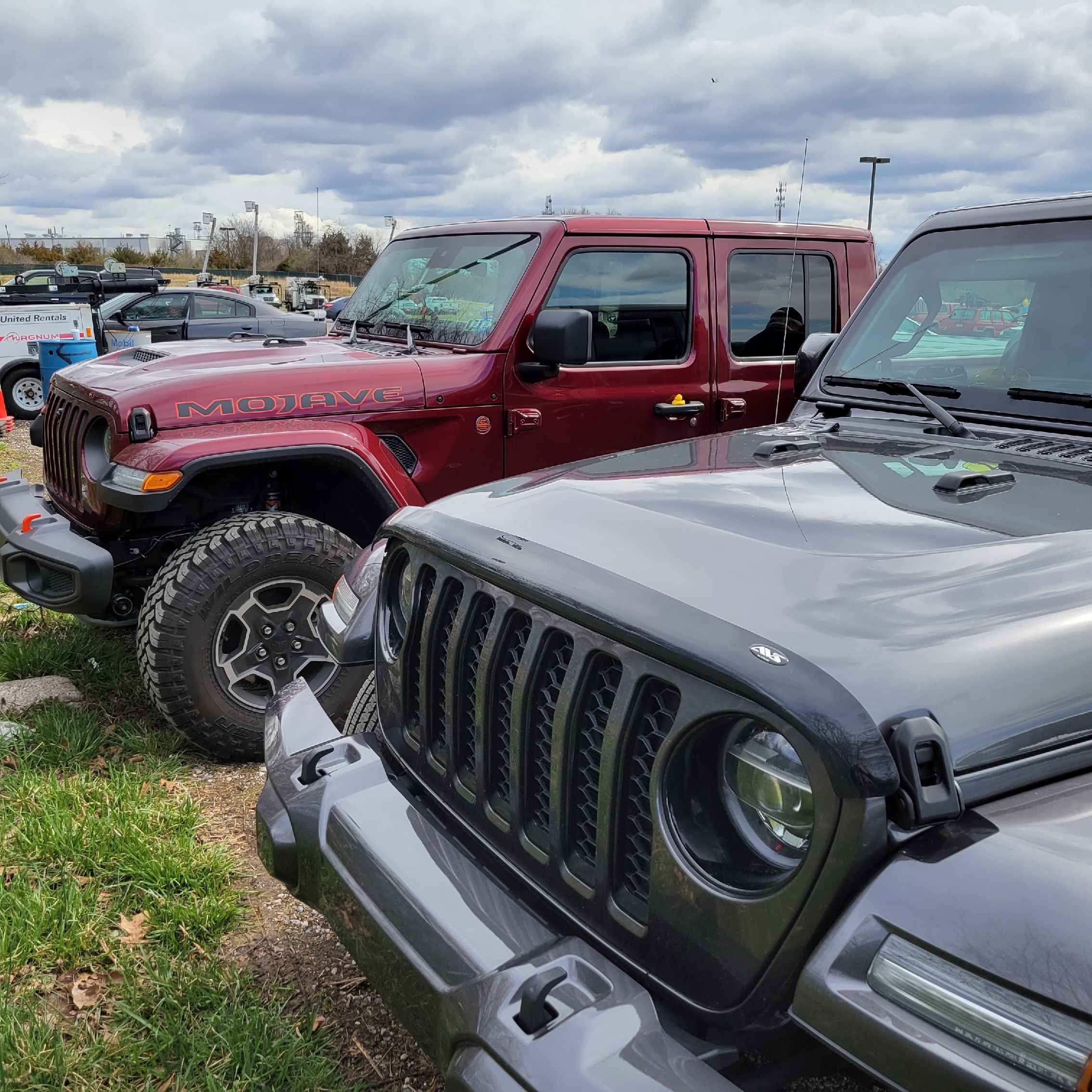 Jeep Gladiator Jeeps Parking Next To Jeeps morning star