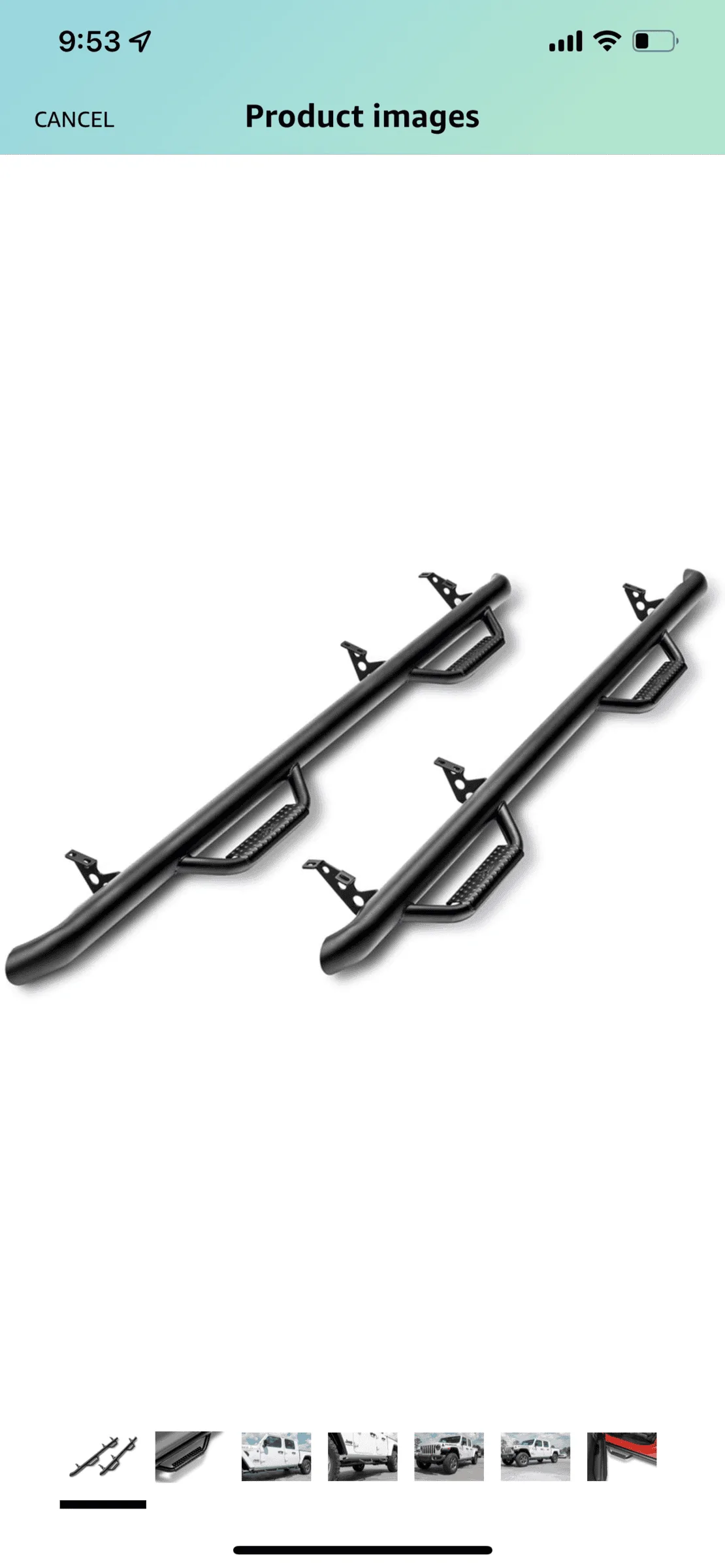Jeep Gladiator N-fab steps 226225DE-01B0-4C87-B69C-F7C6CDB0F63D