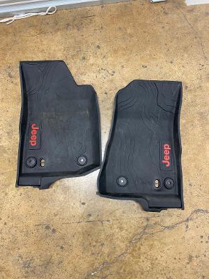 Jeep Gladiator OEM Jeep Gladiator All Weather Mats - $80 front mat
