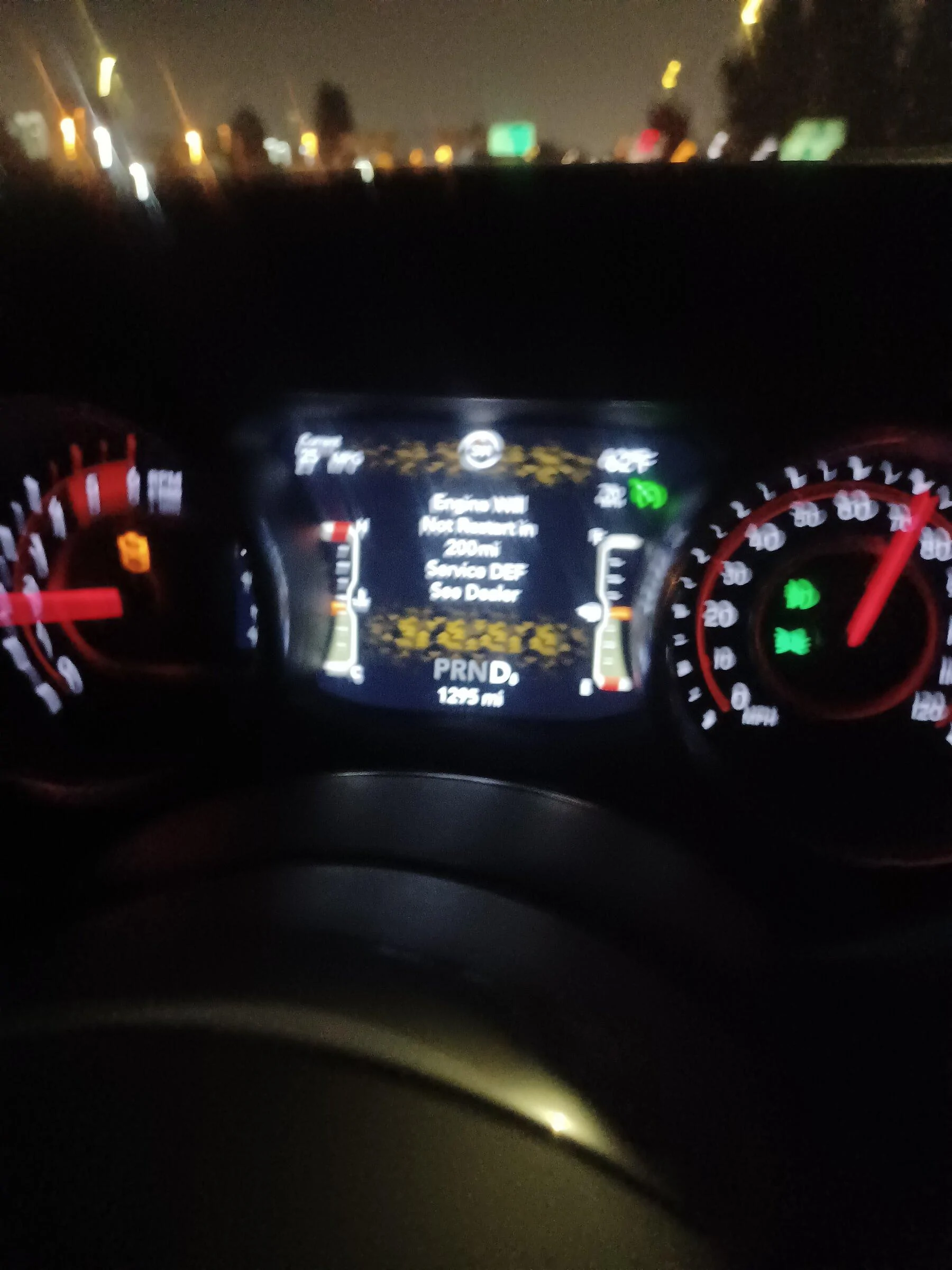 Jeep Gladiator DEF - ENGINE WILL NOT RESTART COUNTDOWN 20220410_053445