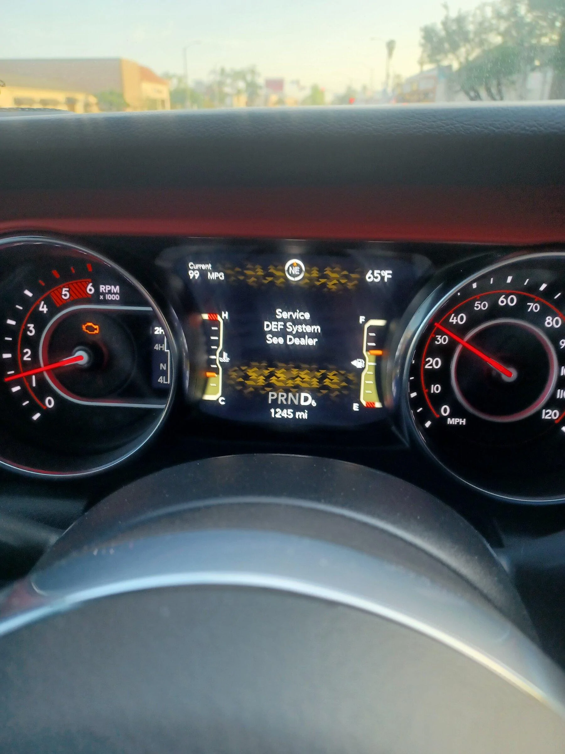 Jeep Gladiator DEF - ENGINE WILL NOT RESTART COUNTDOWN 20220409_071521