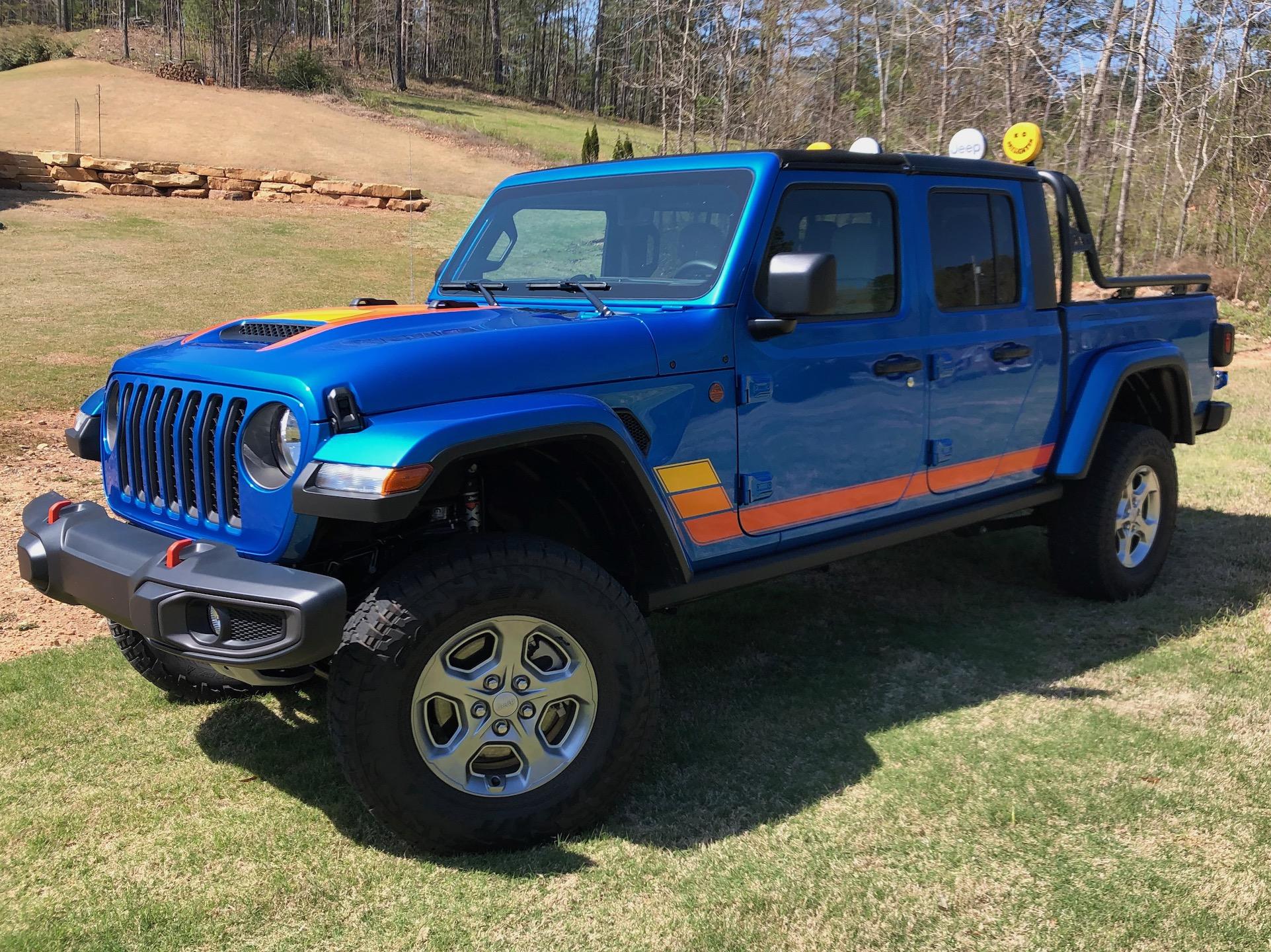 Jeep Gladiator Mojave orange mods IMG_0955