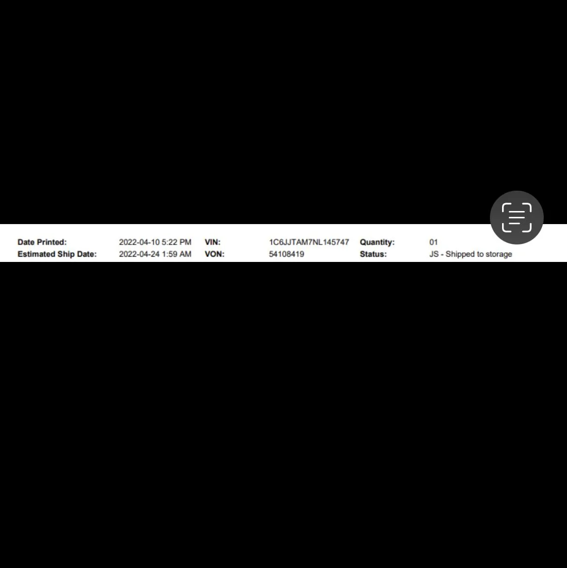 Jeep Gladiator Gladiator Window Sticker and Build Sheet Order Tracking 1A7EDFD2-A3D4-4A47-B61B-959052A1A24B