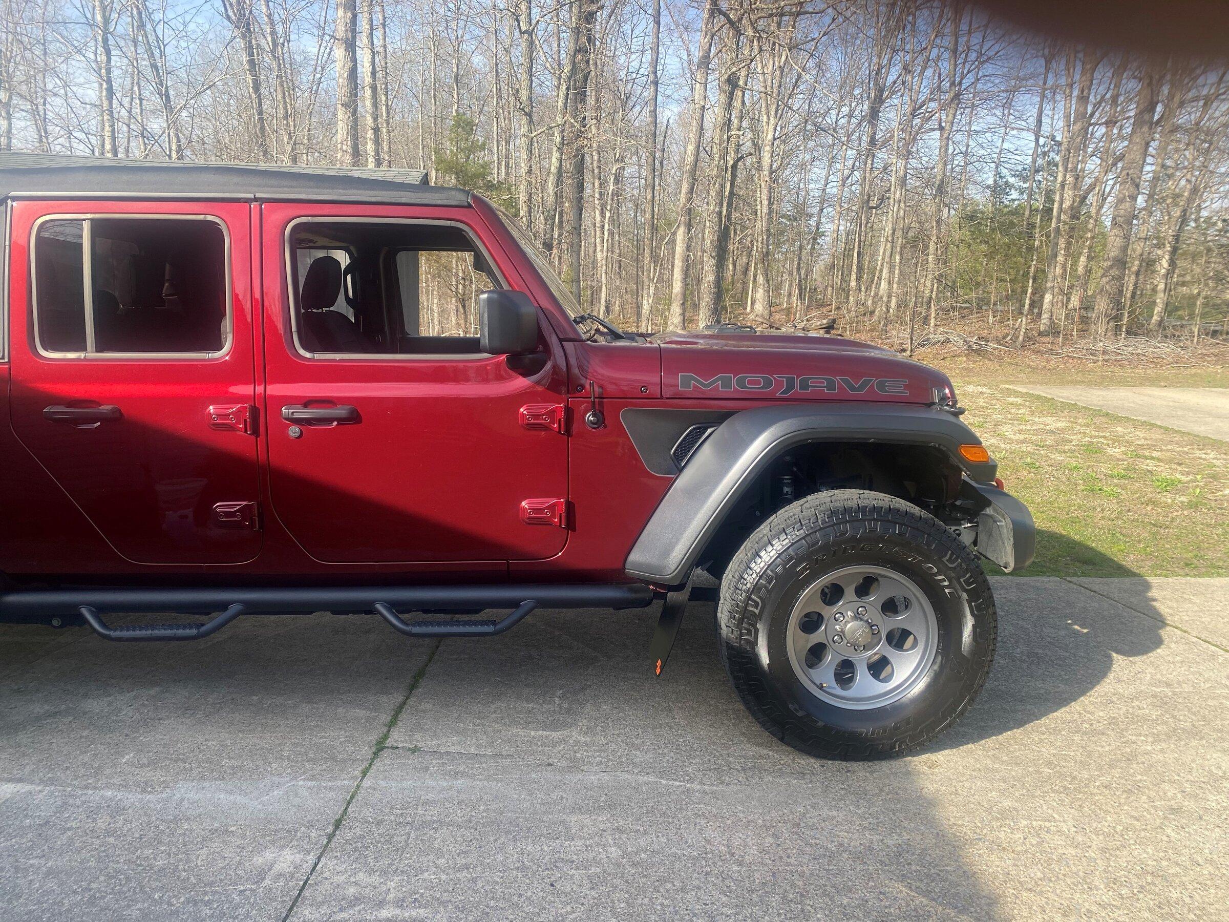 Jeep Gladiator Is Black done? Considering Satin Aluminum or Bronze on Gator JT Clean