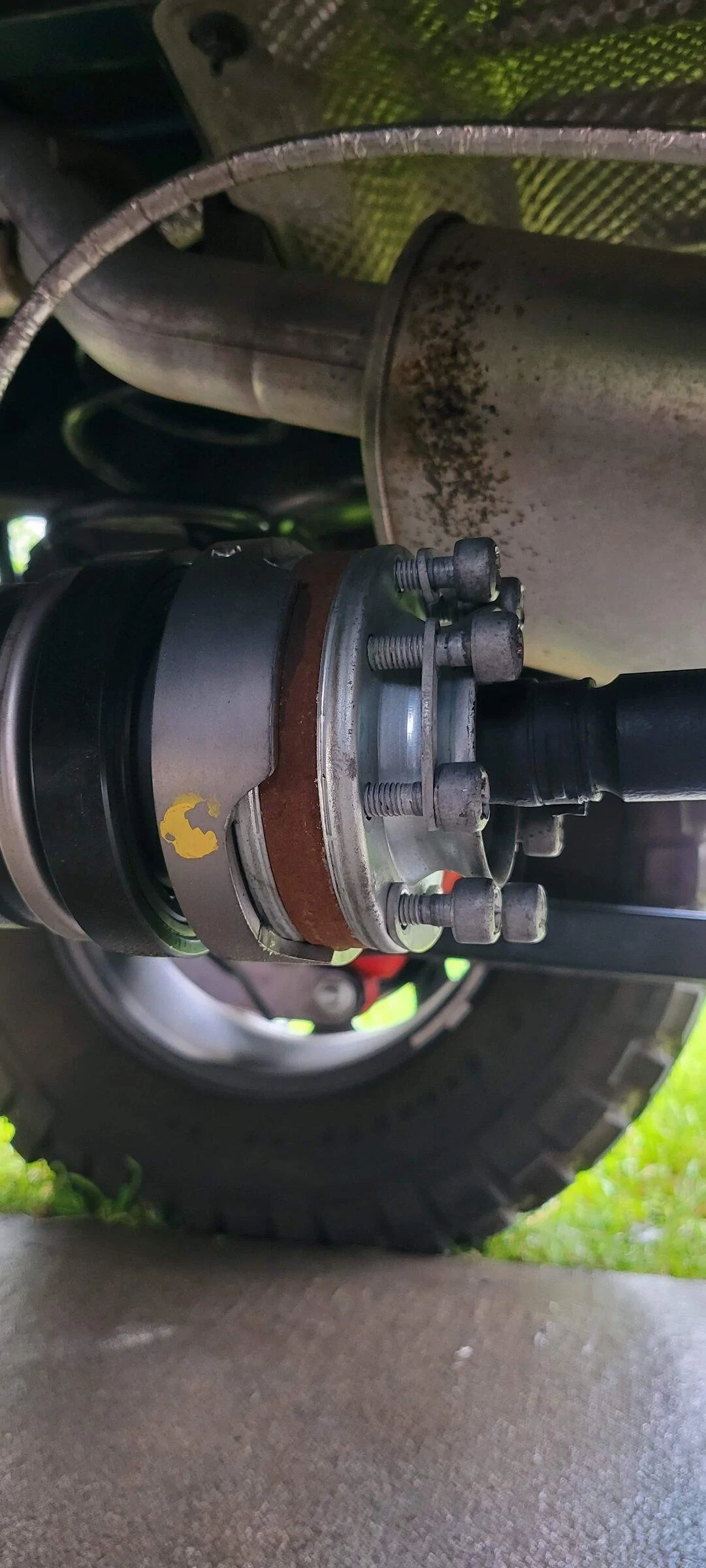 Jeep Gladiator Leaking axle seal? 20220407_183901
