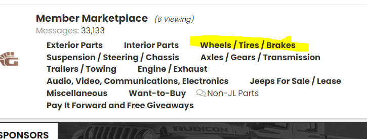 Jeep Gladiator What's the best way to sell my tires? 1649695378879