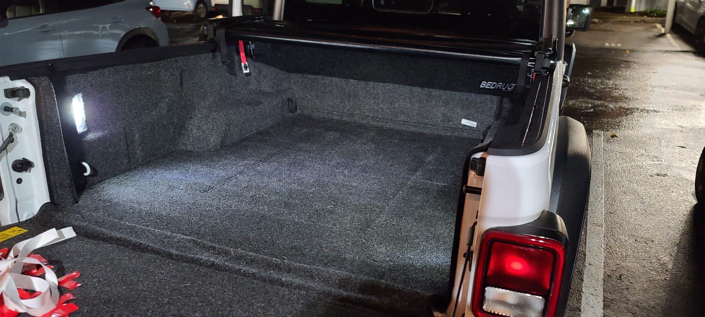Jeep Gladiator Any reason not to get a spray in bed liner?  Any considerations I'm missing? 20211129_195645
